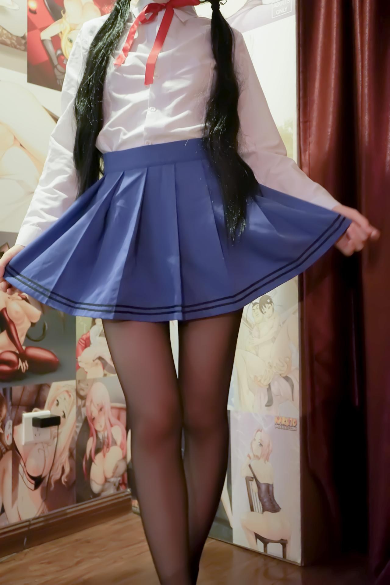 [cosplay] 少女映画 - Tokisaki Kurumi đồng phục học sinh: tái hiện nhân vật ở mức độ chi tiết cao 81P