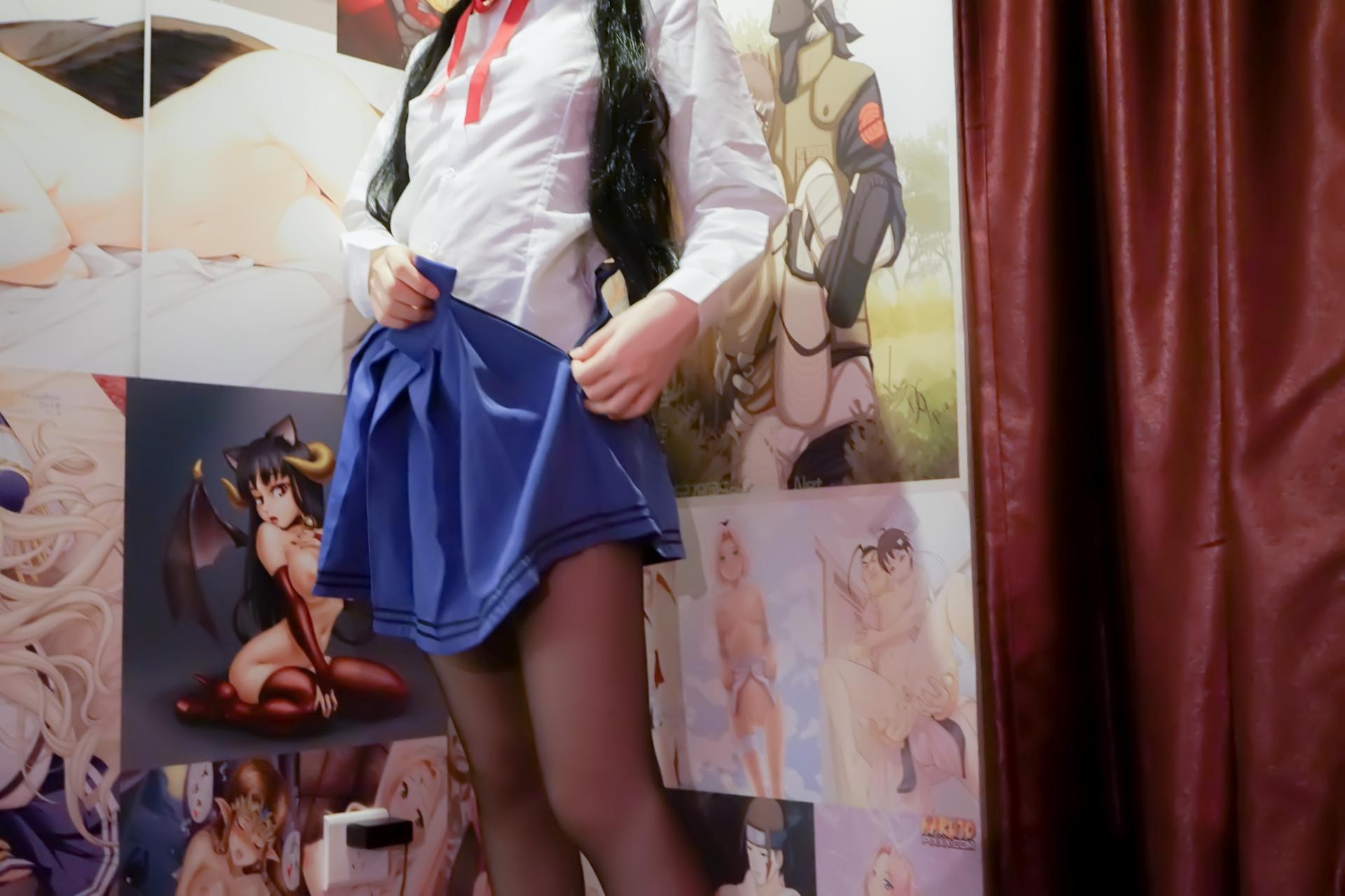 [cosplay] 少女映画 - Tokisaki Kurumi đồng phục học sinh: tái hiện nhân vật ở mức độ chi tiết cao 81P