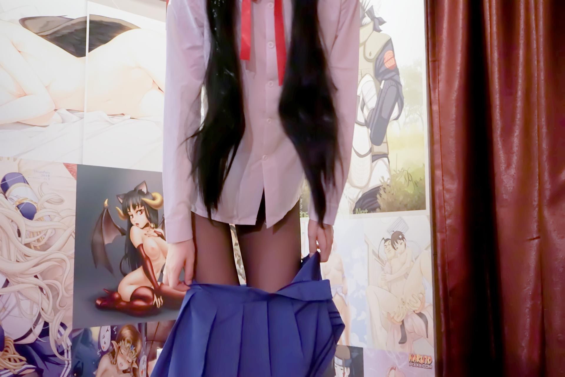 [cosplay] 少女映画 - Tokisaki Kurumi đồng phục học sinh: tái hiện nhân vật ở mức độ chi tiết cao 81P