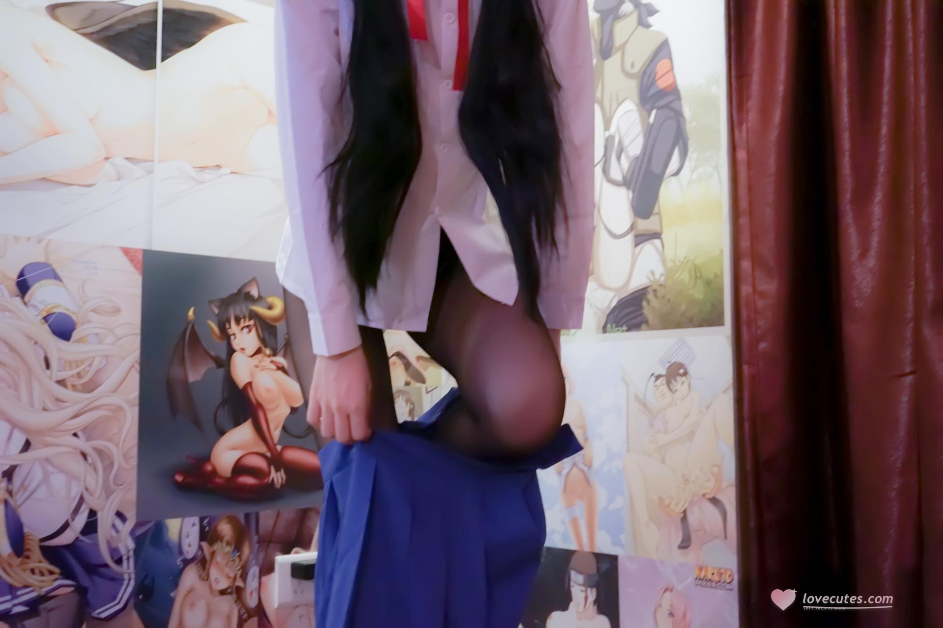 [cosplay] 少女映画 - Tokisaki Kurumi đồng phục học sinh: tái hiện nhân vật ở mức độ chi tiết cao 81P