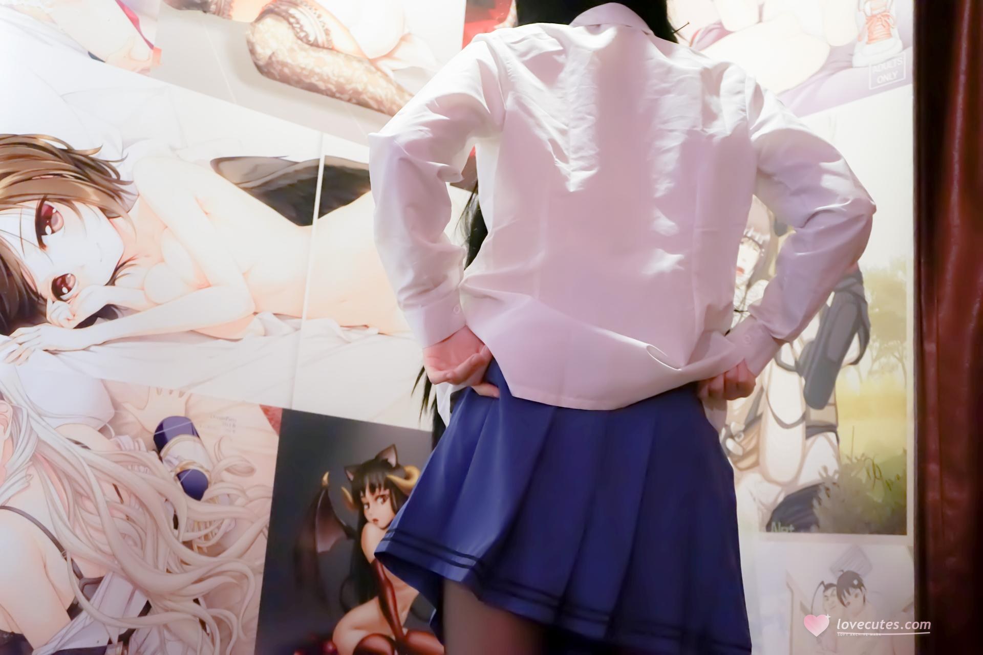 [cosplay] 少女映画 - 時崎狂三 校服：大尺度角色還原 81P