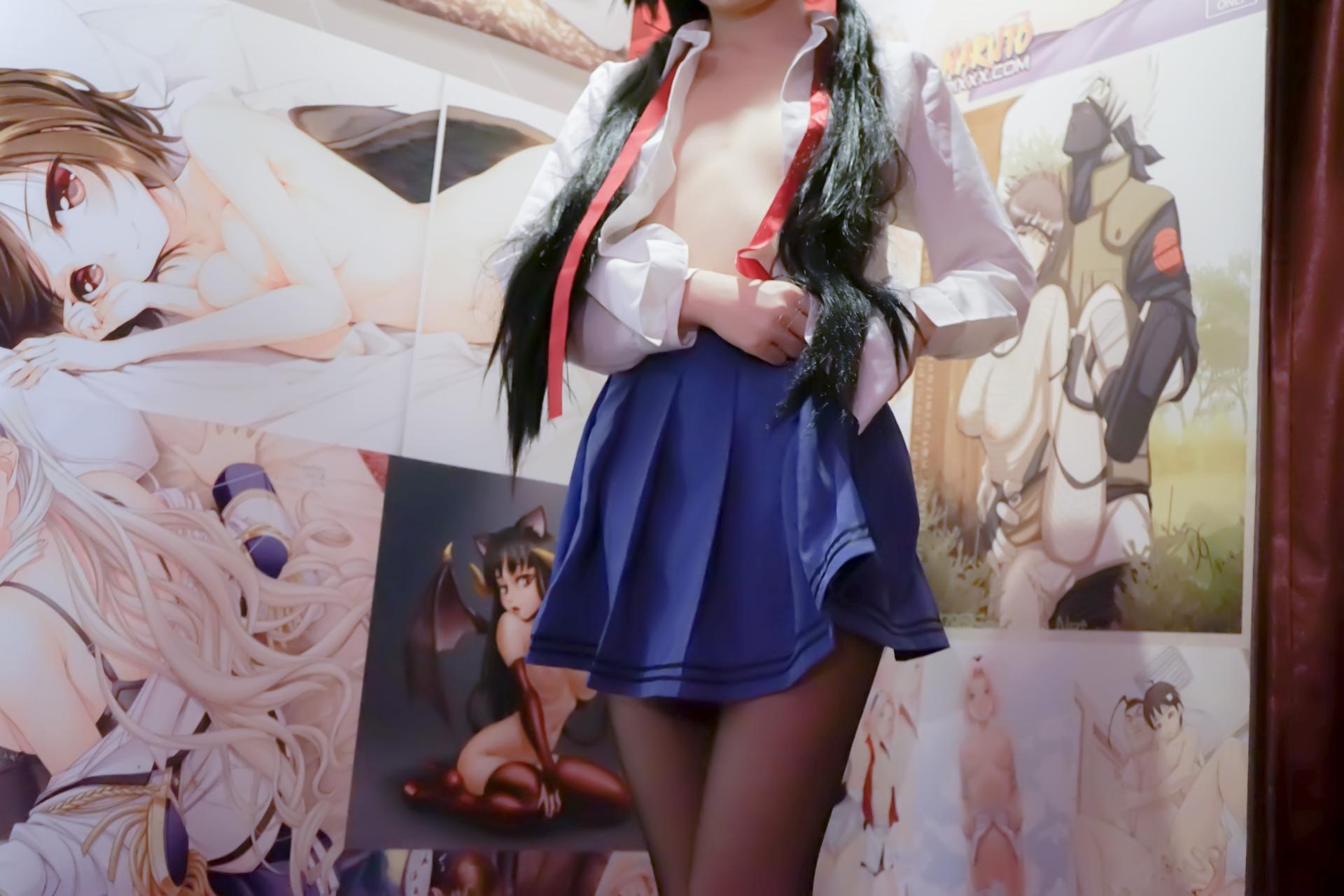[cosplay] 少女映画 - 時崎狂三 校服：大尺度角色還原 81P