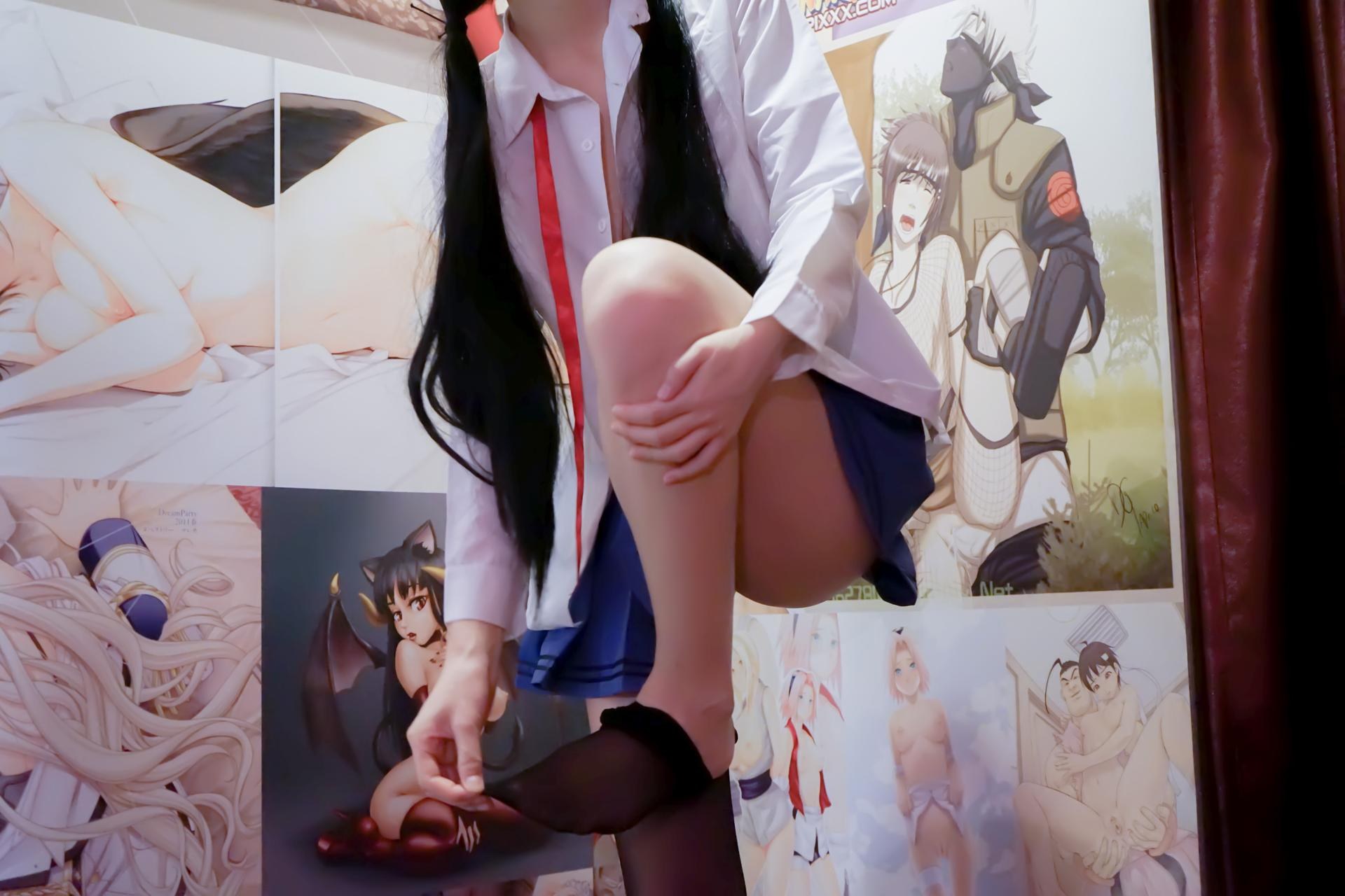 [cosplay] 少女映画 - 時崎狂三 制服：大尺度キャラクター再現 81P