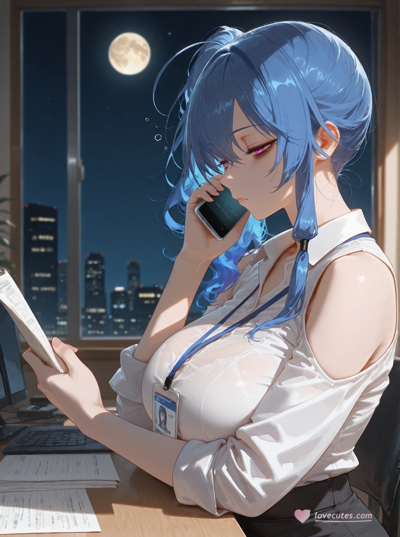 アズールレーン AI画像 AI Porn - 碧蓝航线 圣路易斯：浴室湿身露穴 AI 裸图图库 ギャラリー 296P