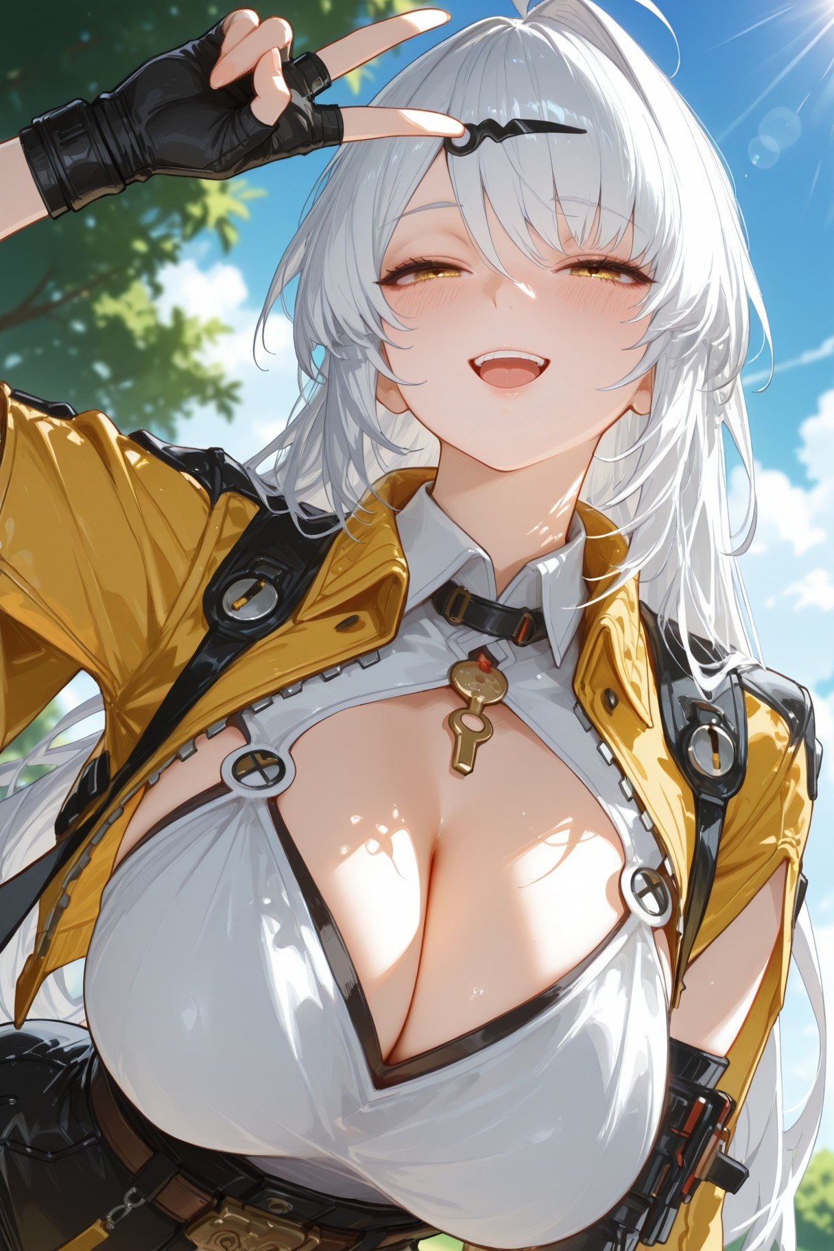 AI Porn - 绝区零 仪玄 Vol.1：黑丝白丝蕾丝内衣 AI 裸图图库 297P