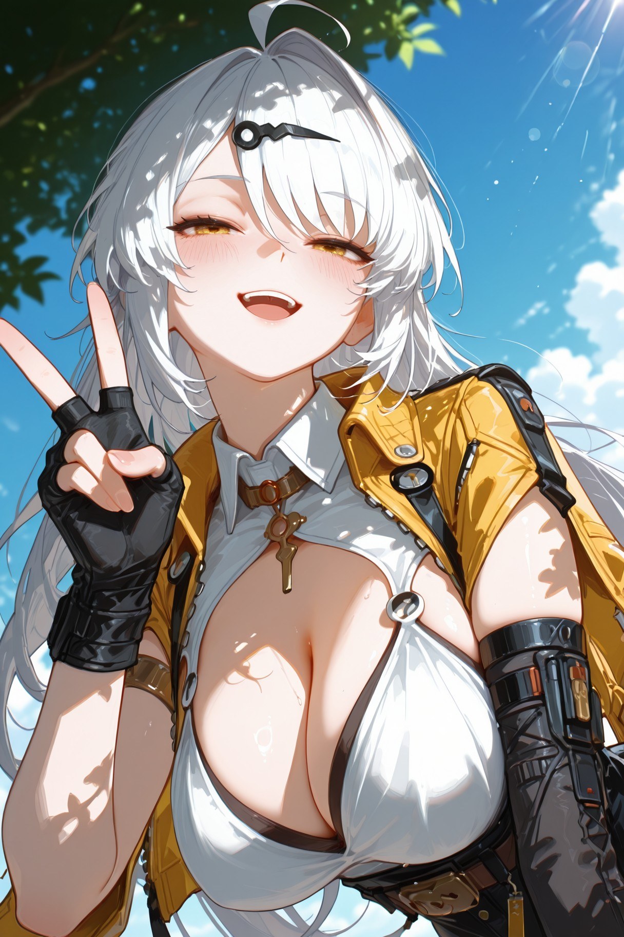 AI Porn - 绝区零 仪玄 Vol.1：黑丝白丝蕾丝内衣 AI 裸图图库 297P