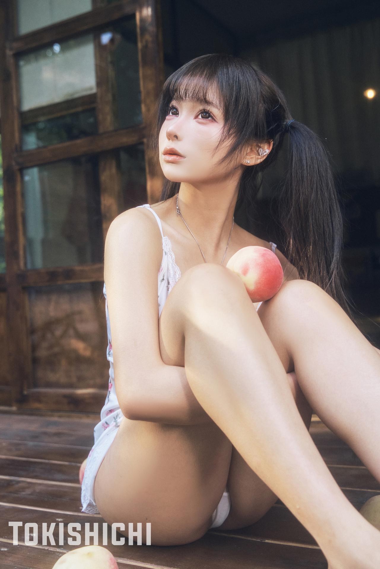 [Photo Set] Chunmomo蠢沫沫 - Peach Theme Sweet Private Shoot 41P