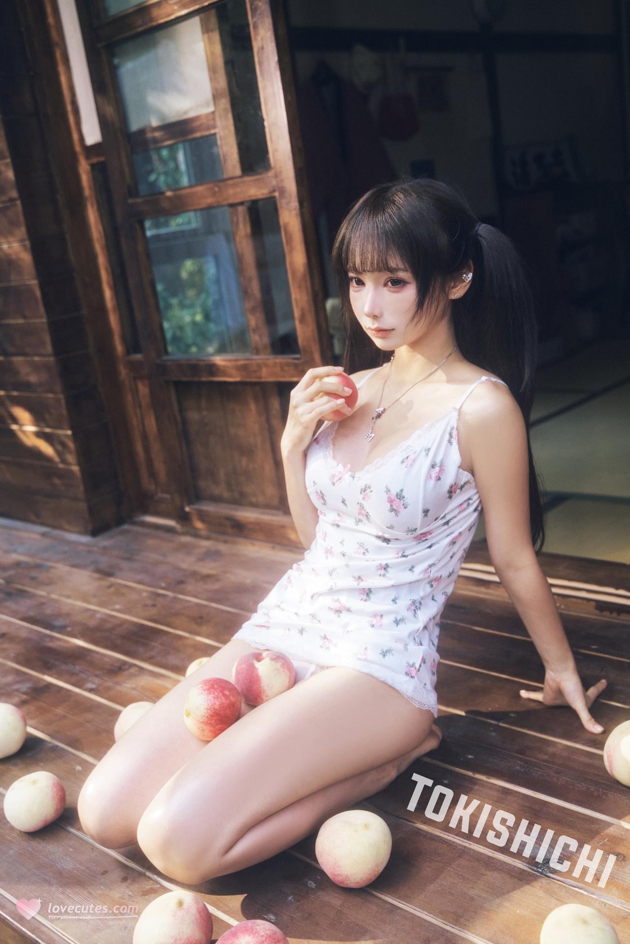 [寫真] 蠢沫沫 - 桃子主題寫真：甜美水果造型私房 41P
