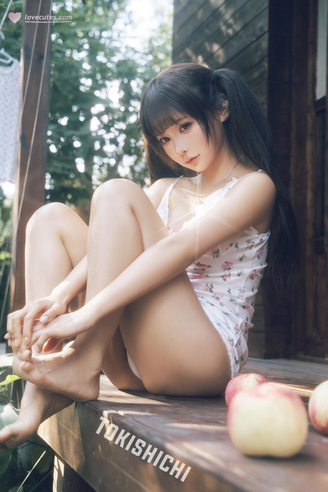 [Photo Set] 蠢沫沫 - ธีมพีชโฟโต้เซ็ตส่วนตัว 41P