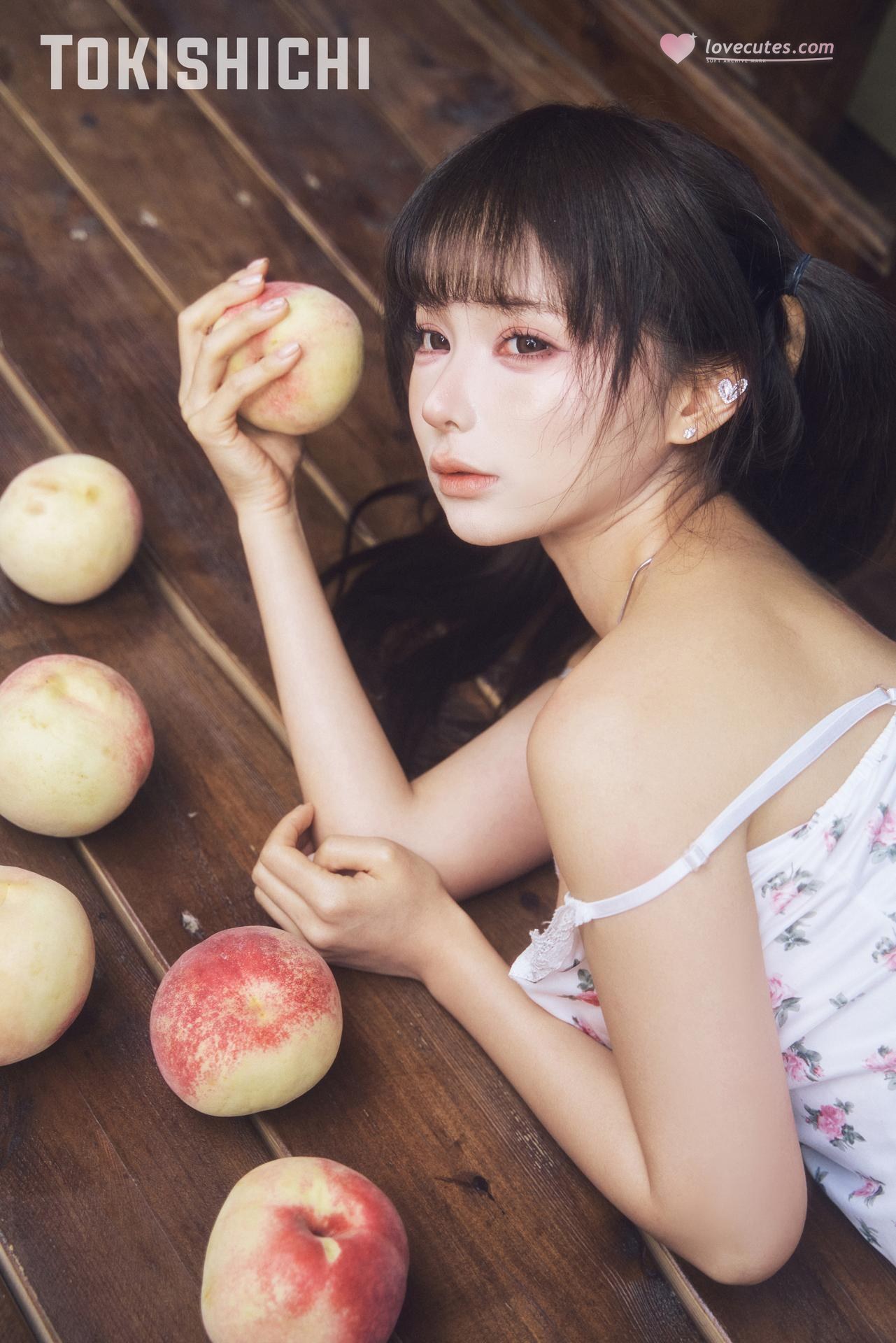 [Photo Set] 蠢沫沫 - ธีมพีชโฟโต้เซ็ตส่วนตัว 41P