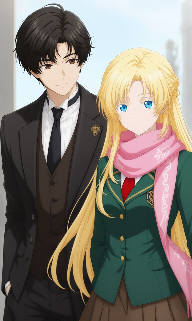 AI Generated Anime Girl - Lord of the Mysteries Klein x Dragon Raja Zero 유니폼 콘셉트 AI 이미지 갤러리 207P