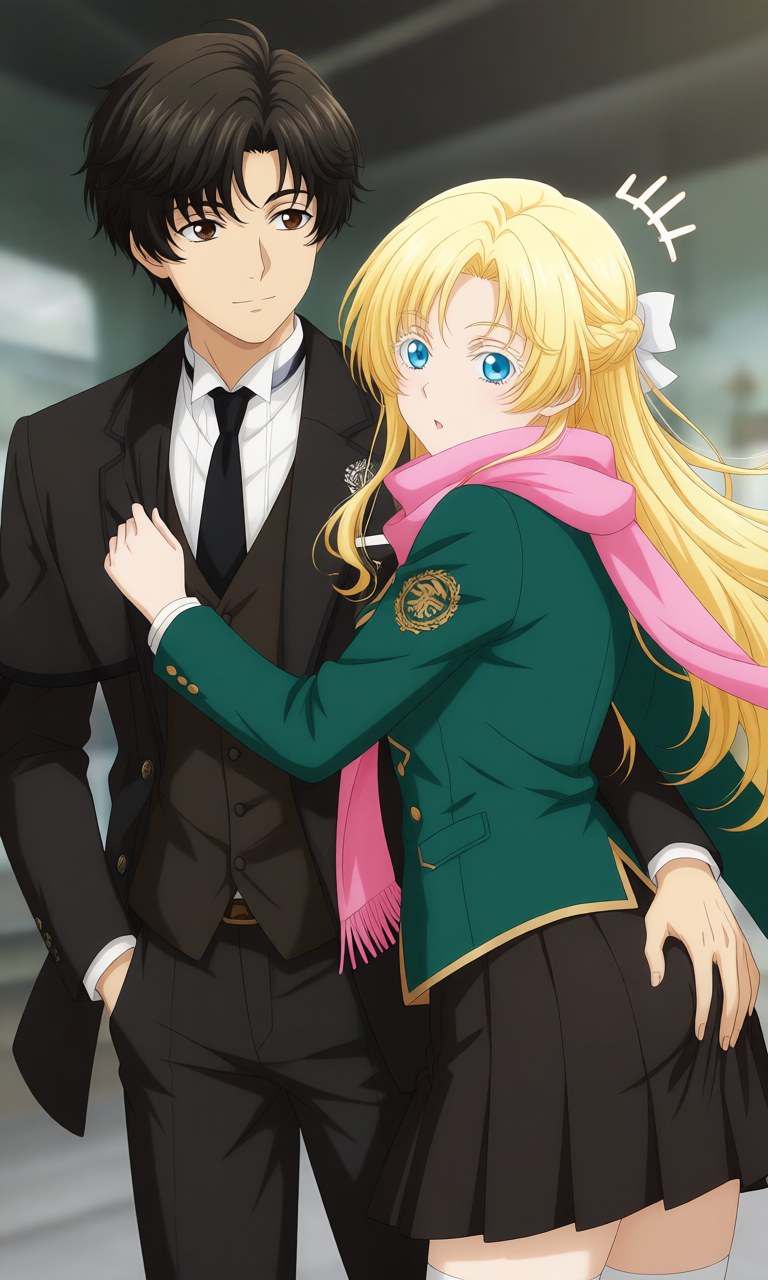 AI Generated Anime Girl - Lord of the Mysteries Klein x Dragon Raja Zero uniform styling Review Gallery 207P