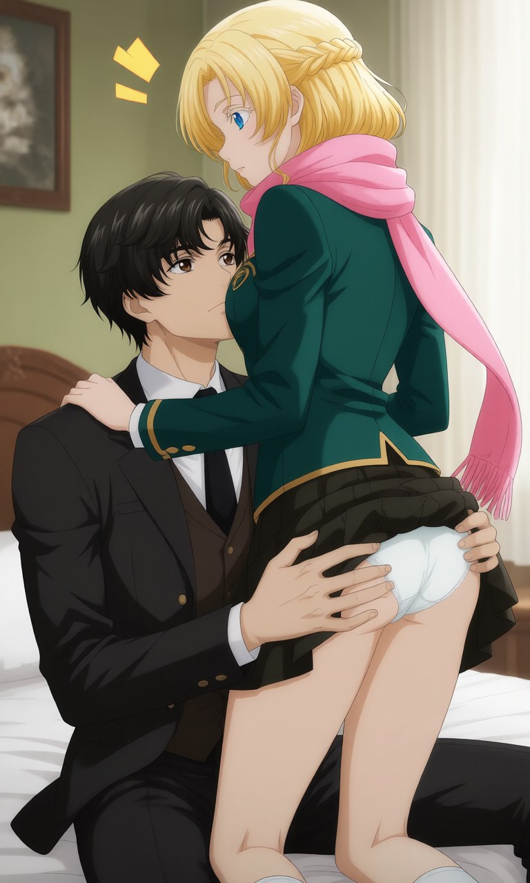 AI Generated Anime Girl - Lord of the Mysteries Klein x Dragon Raja Zero uniform styling Review Gallery 207P