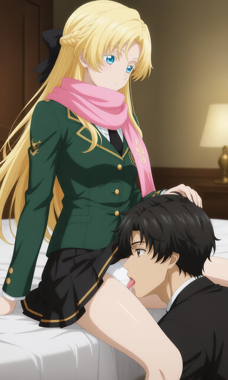 AI Generated Anime Girl - Lord of the Mysteries Klein x Dragon Raja Zero 유니폼 콘셉트 AI 이미지 갤러리 207P