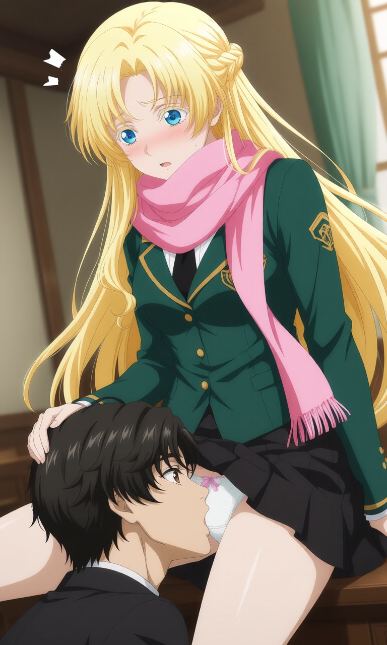 AI Generated Anime Girl - Lord of the Mysteries Klein x Dragon Raja Zero 유니폼 콘셉트 AI 이미지 갤러리 207P