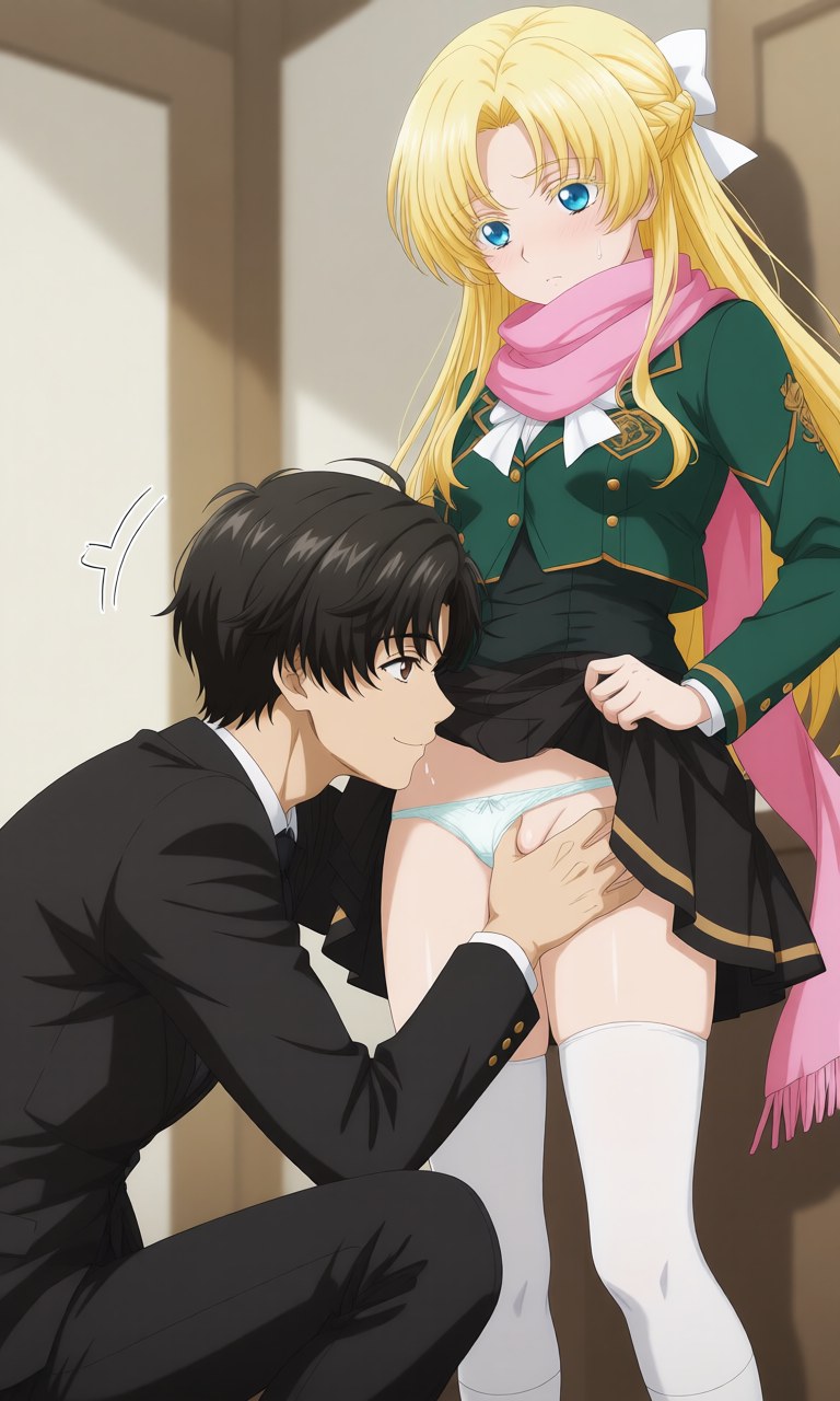 AI Generated Anime Girl - Lord of the Mysteries Klein x Dragon Raja Zero uniform styling Review Gallery 207P