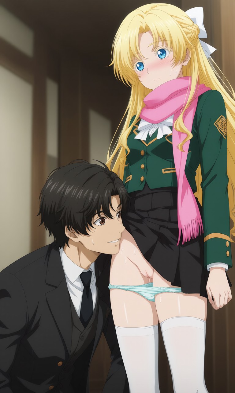 AI Generated Anime Girl - Lord of the Mysteries Klein x Dragon Raja Zero uniform styling Review Gallery 207P
