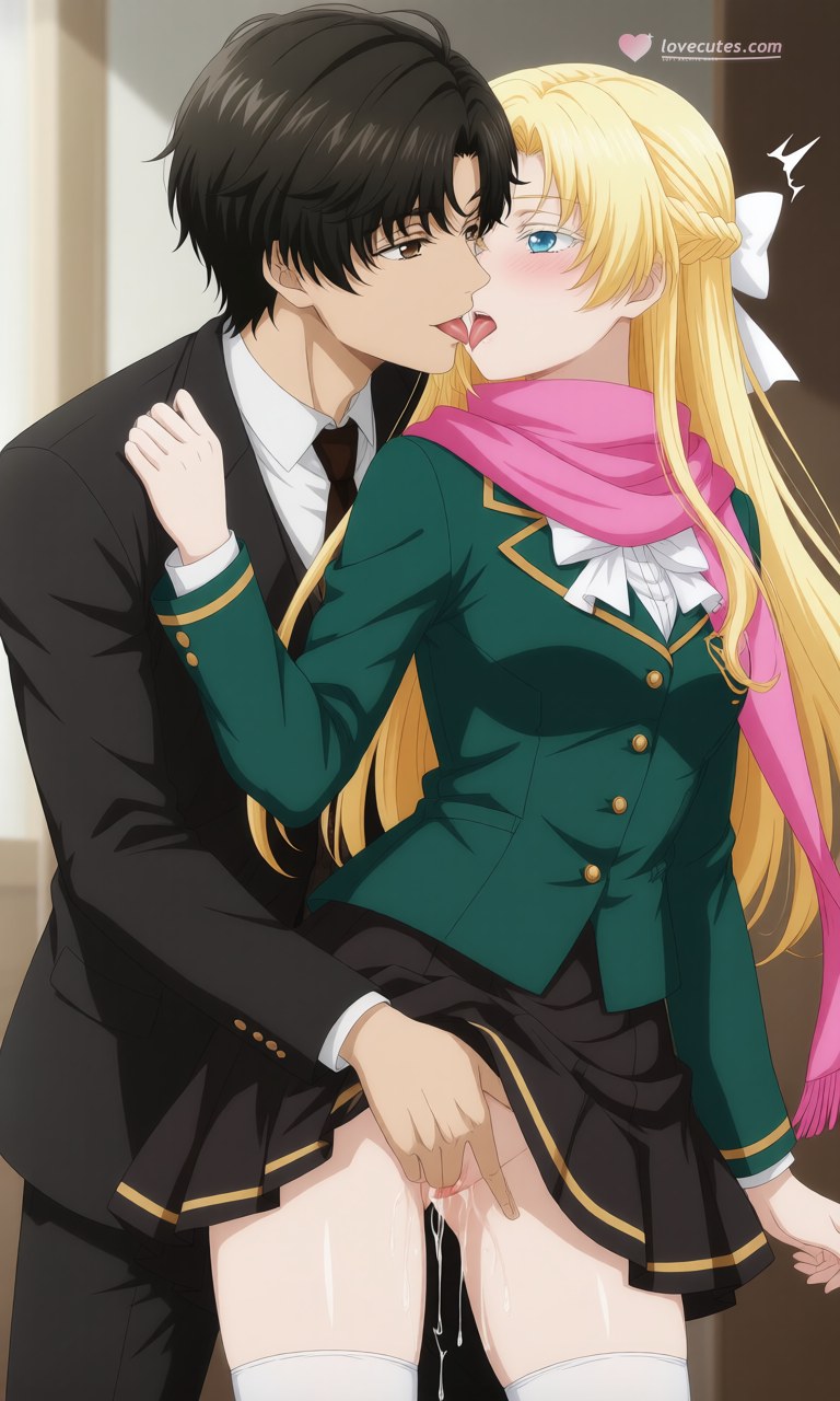 AI Generated Anime Girl - 詭秘之主 克萊恩 x 龍族 零：學生裝露點角色圖集 207P
