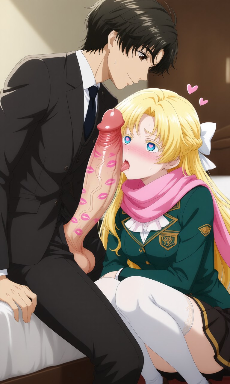 AI Generated Anime Girl - 诡秘之主 克莱恩 x 龙族 零：学生装露点角色图集 207P