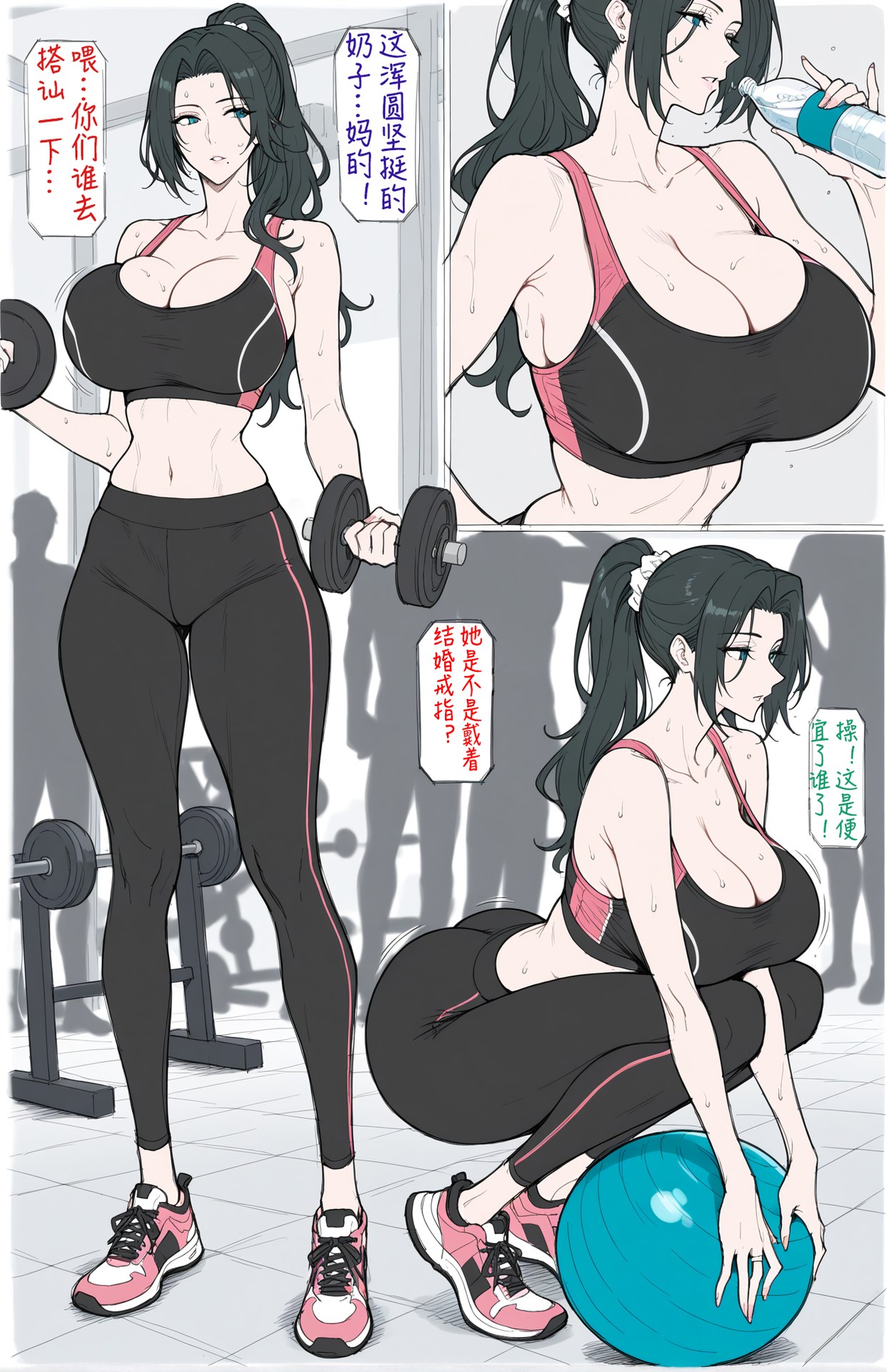 AI Generated Anime Girl - pixiv Alucard black stockings, lace lingerie, bodysuit, uniform styling Review Gallery 480P