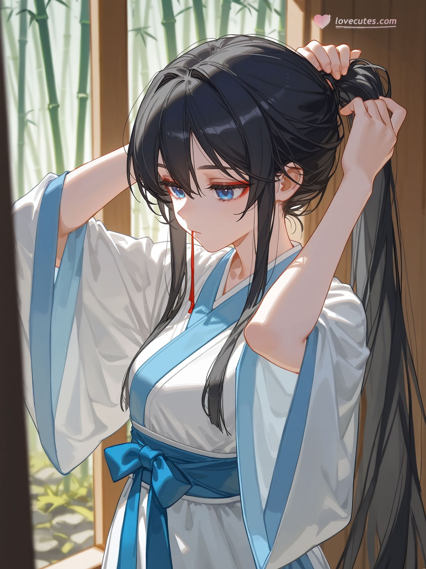 AI Nudes - 茶花娘子：濕身露點角色圖集 123P