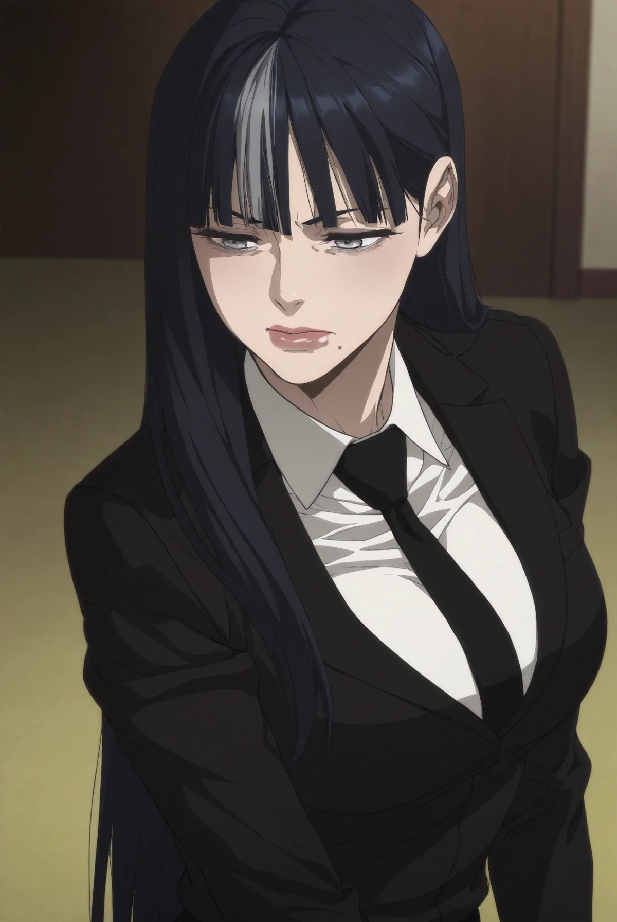 AI Porn - Team Leader Mido：黑絲蕾絲內衣緊身衣濕身露穴成人向圖集 63P