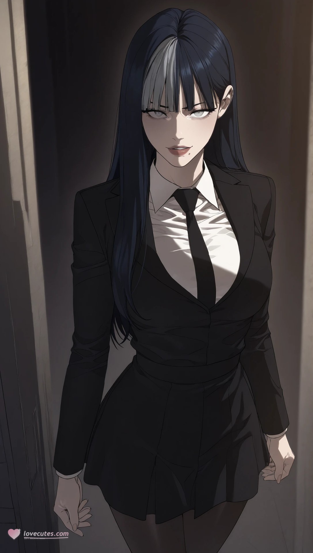 AI Porn - Team Leader Mido tất đen, nội y ren, đồ bó sát, phong cách ướt, chi tiết nude người lớn bộ sưu tập AI 63P