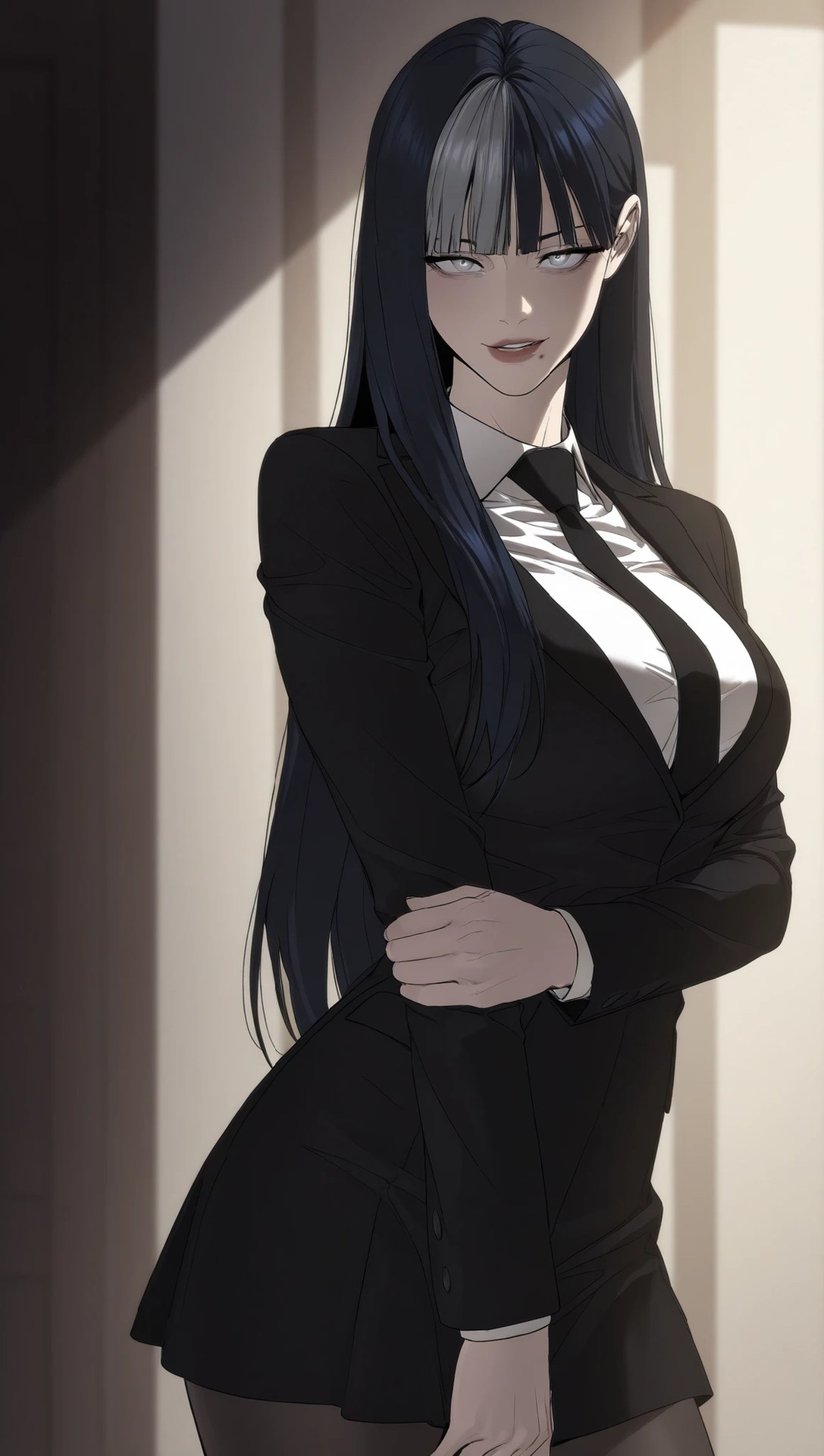 AI Porn - Team Leader Mido tất đen, nội y ren, đồ bó sát, phong cách ướt, chi tiết nude người lớn bộ sưu tập AI 63P