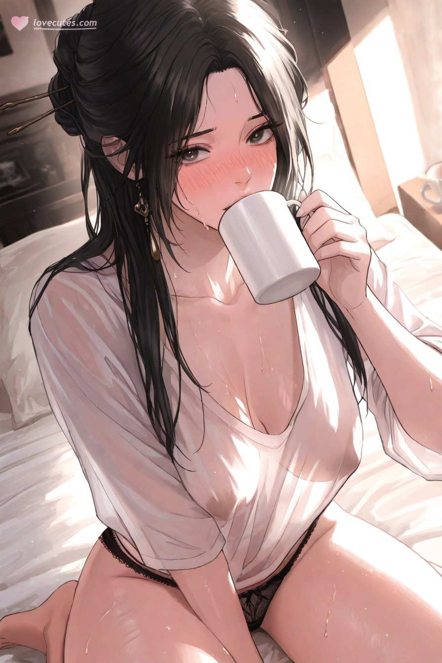 AI Porn - Yu Seol-Ha：蕾丝内衣湿身露穴成人向图集 103P