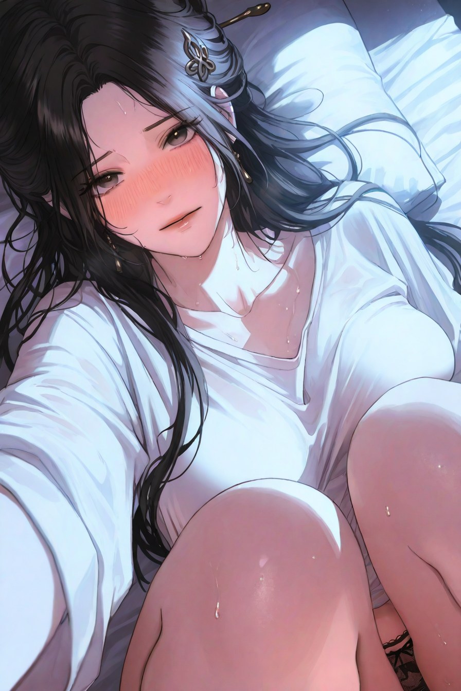 AI Porn - Yu Seol-Ha レースランジェリー、濡れ感、露出ヌード AI画像ギャラリー 103P
