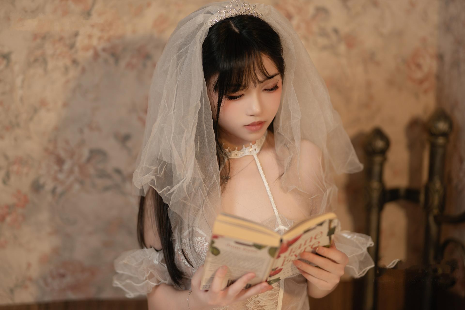 [cosplay] Bangni邦尼 - 白色花嫁：婚纱礼服甜美角色寫真 62P