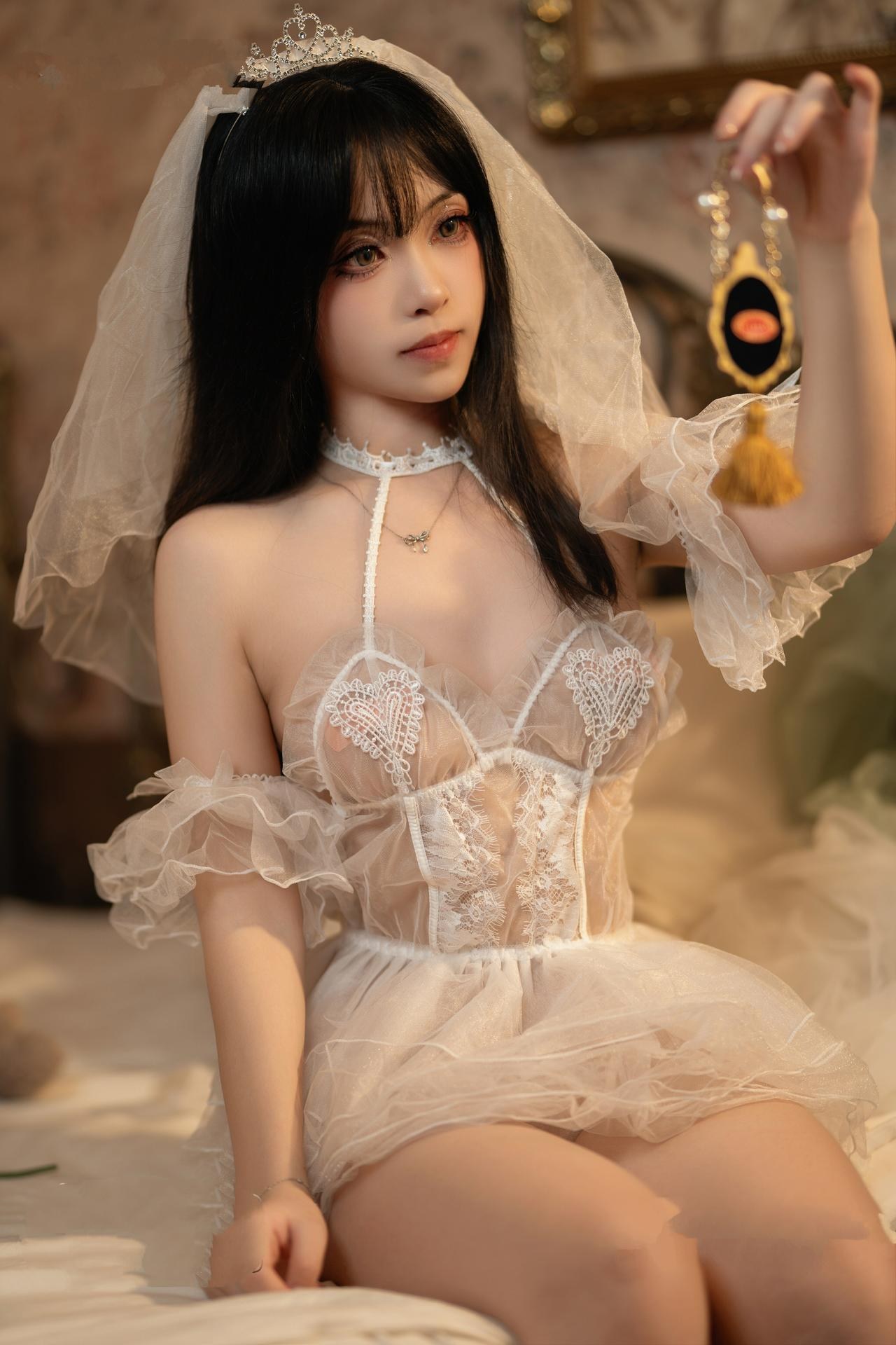 [cosplay] Bangni邦尼 - 白色花嫁：婚纱礼服甜美角色寫真 62P