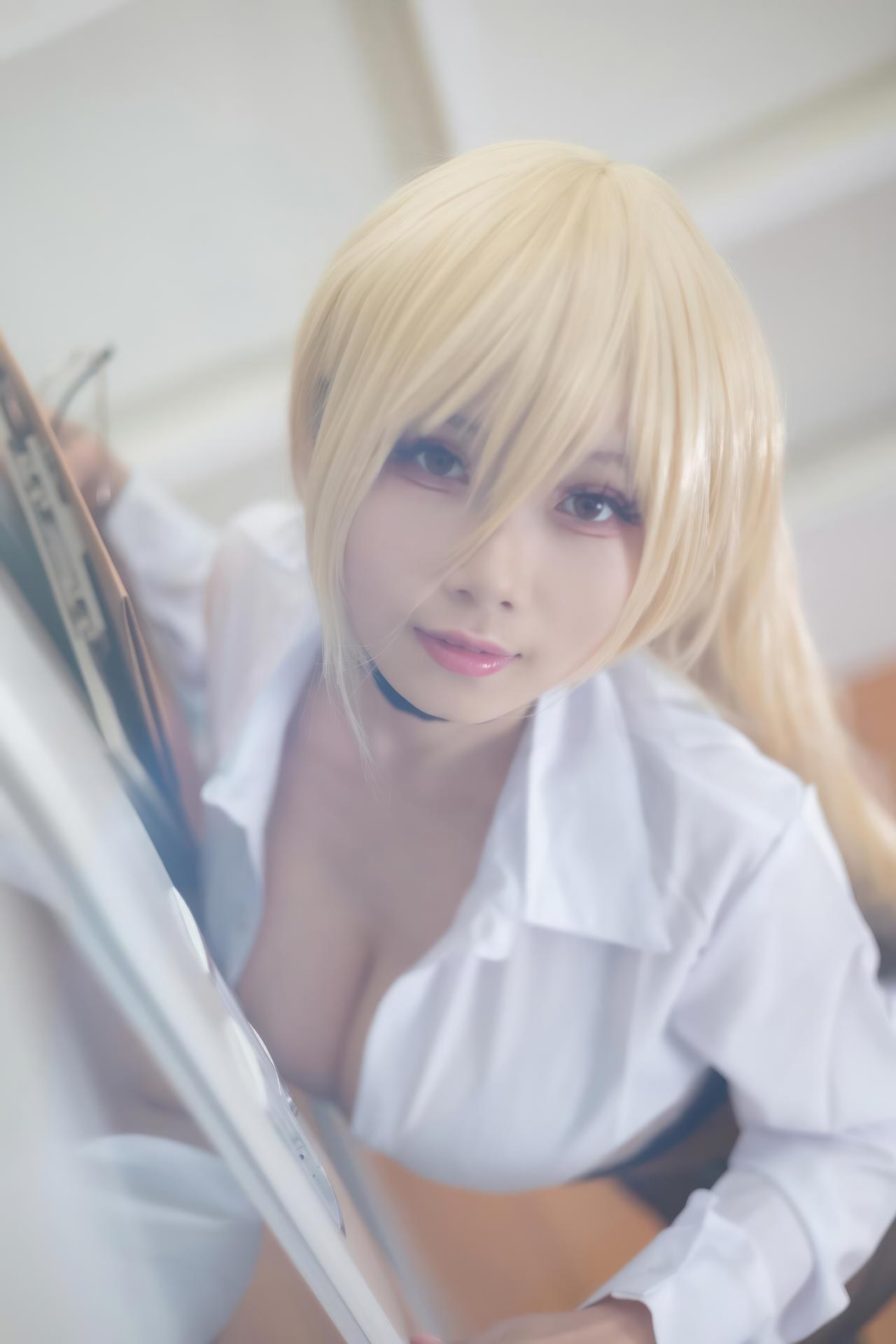 [cosplay] Moye787 - Azur Lane Implacable office lady cosplay 사진 세트 54P