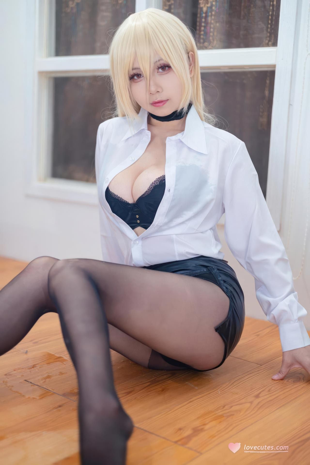 [Cosplay] Moye787 - Azur Lane Implacable office lady cosplay 54P