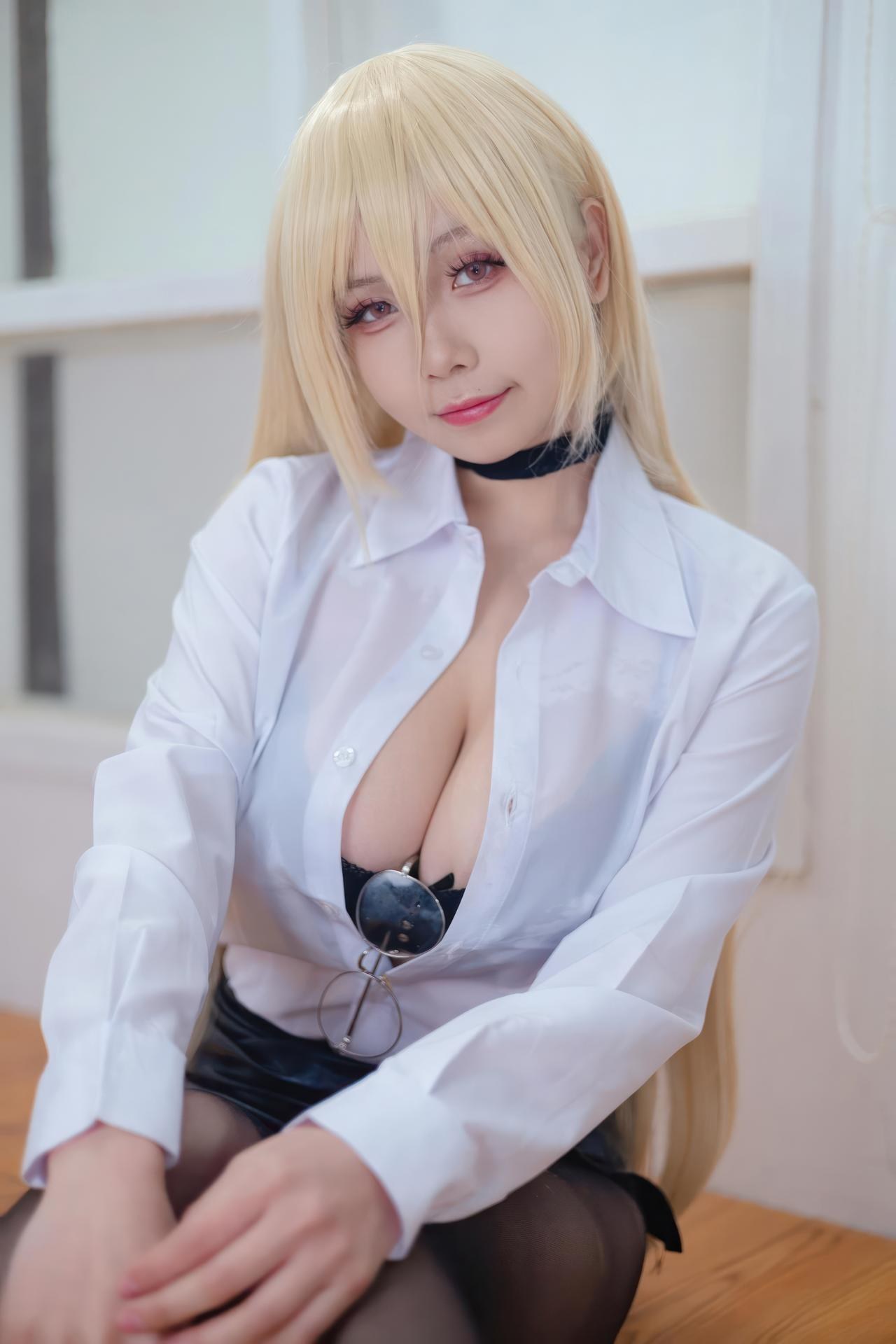 [Cosplay] Moye787 - Azur Lane Implacable office lady cosplay 54P