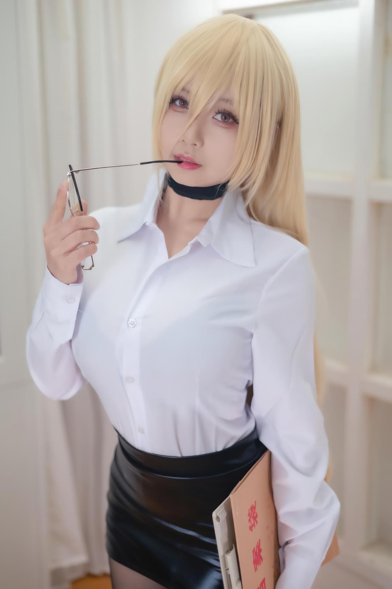 [cosplay] Moye787 - Azur Lane Implacable office lady cosplay 사진 세트 54P