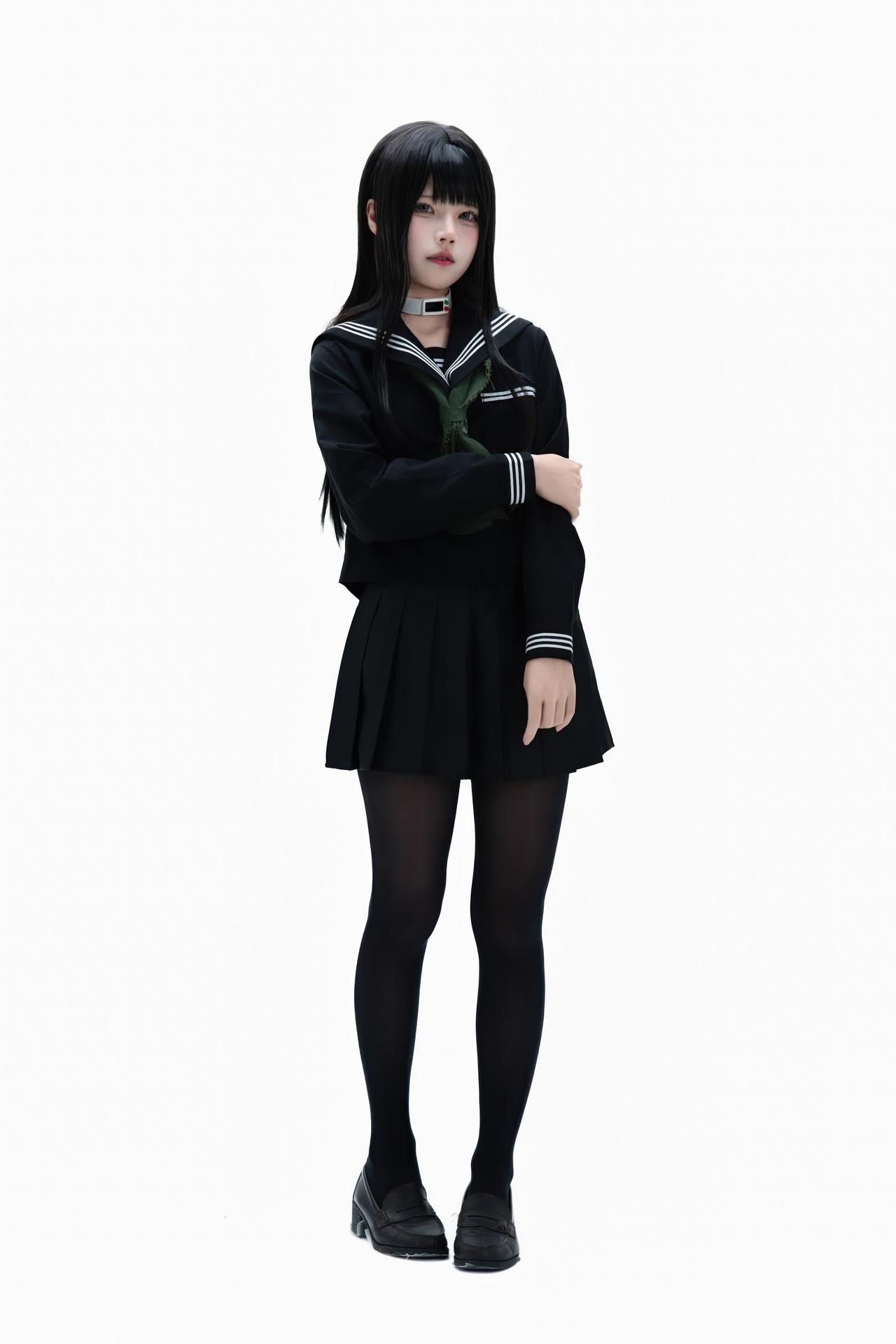 [Cosplay] Shimizu Nagi - Rinne Byakuya white-hair costume set 72P