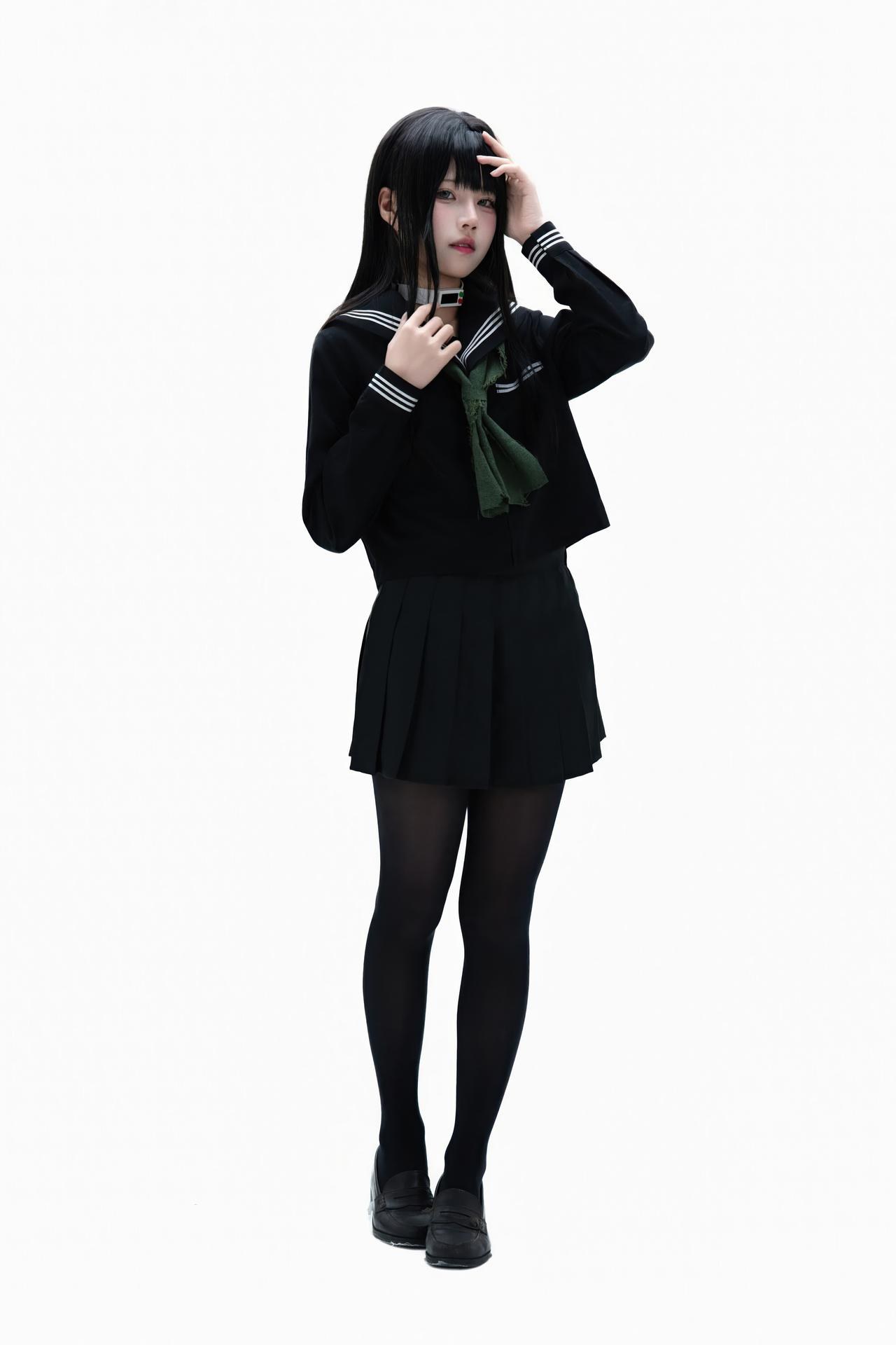 [Cosplay] Shimizu Nagi - Rinne Byakuya white-hair costume set 72P