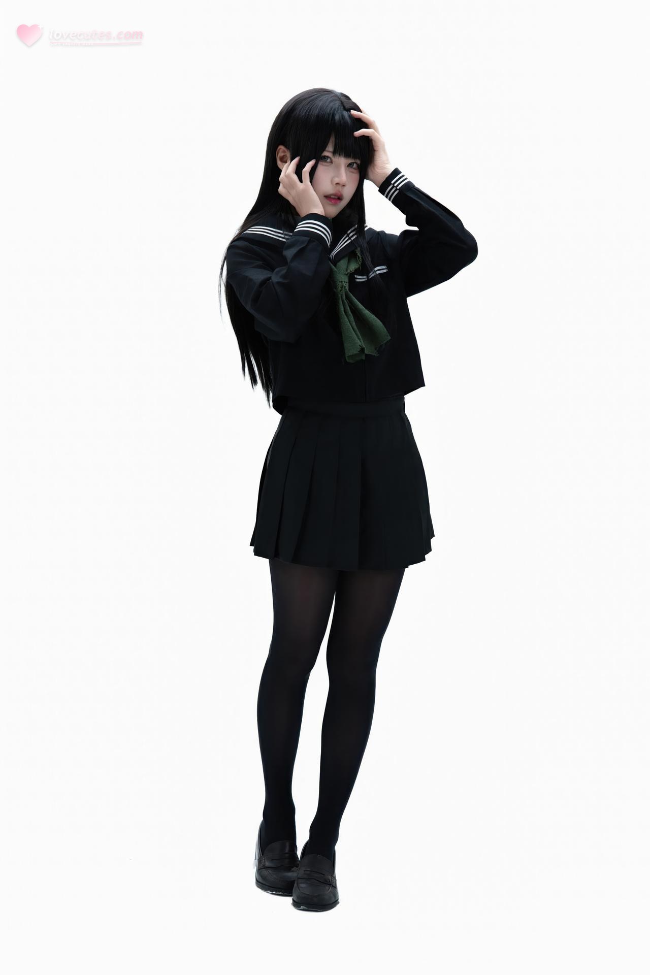 [Cosplay] Shimizu Nagi - Rinne Byakuya white-hair costume set 72P