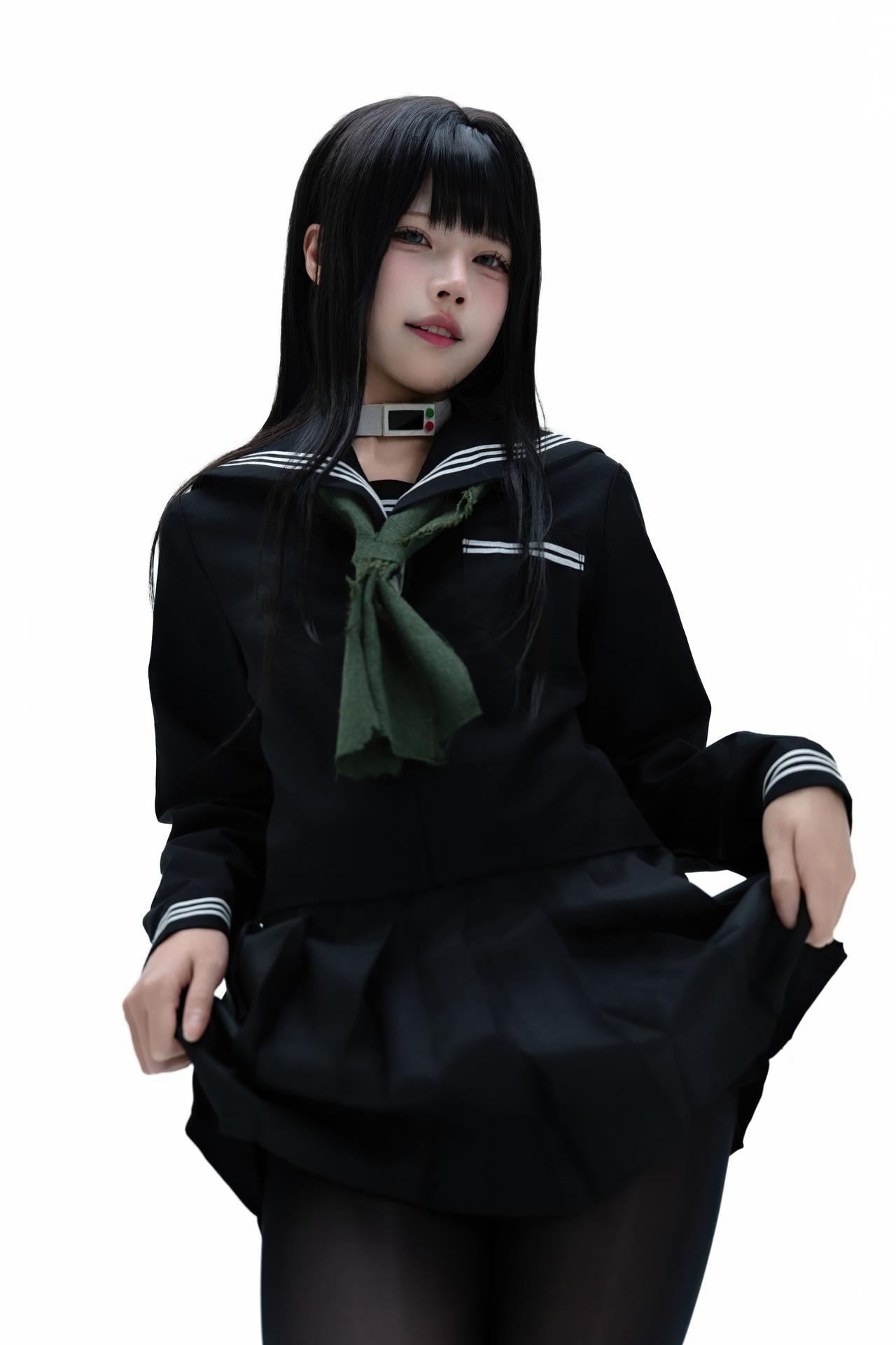 [Cosplay] Shimizu Nagi - Rinne Byakuya white-hair costume set 72P
