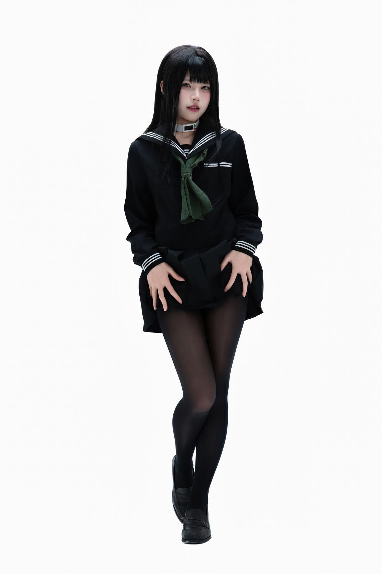 [Cosplay] Shimizu Nagi - Rinne Byakuya white-hair costume set 72P