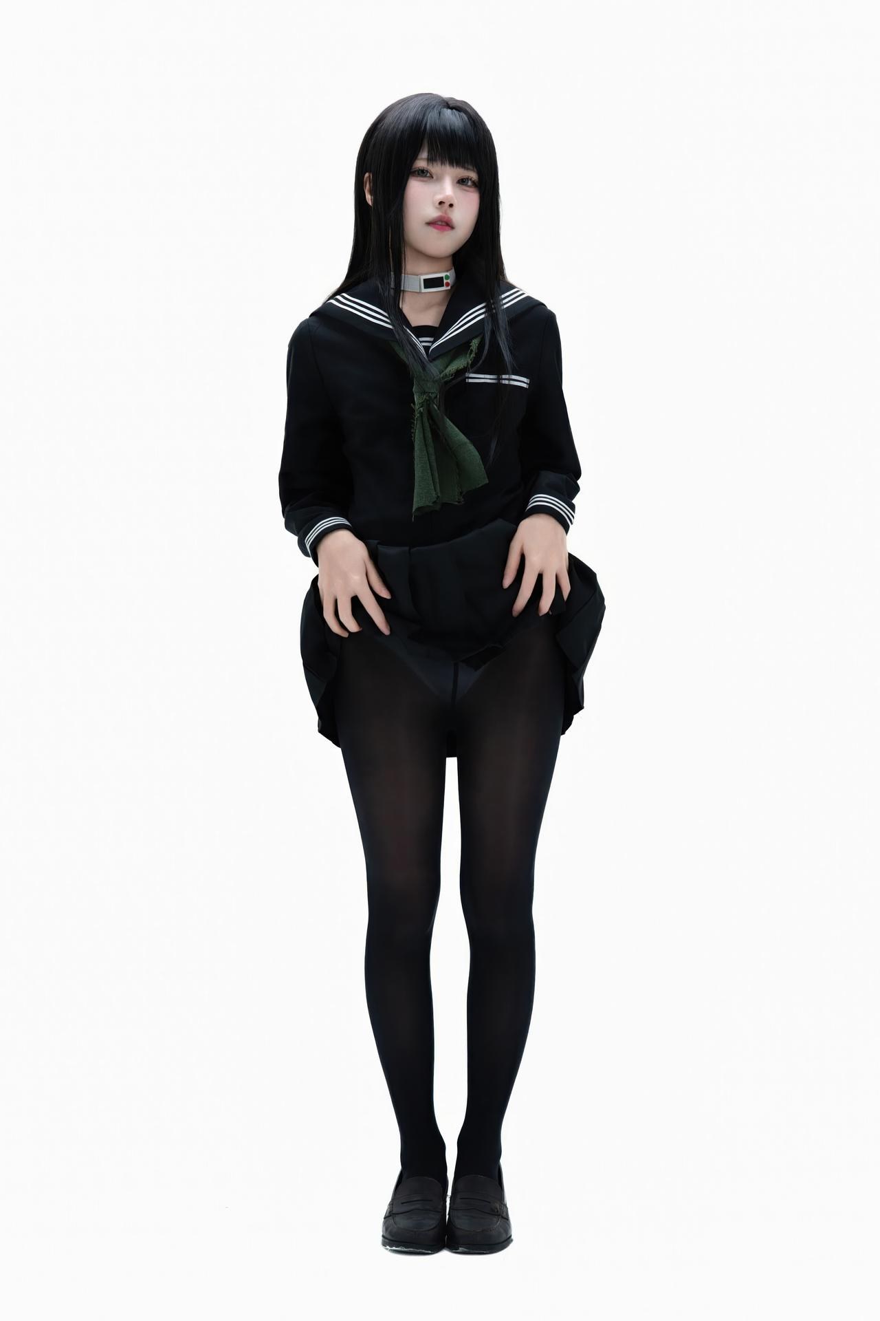 [Cosplay] Shimizu Nagi - Rinne Byakuya white-hair costume set 72P