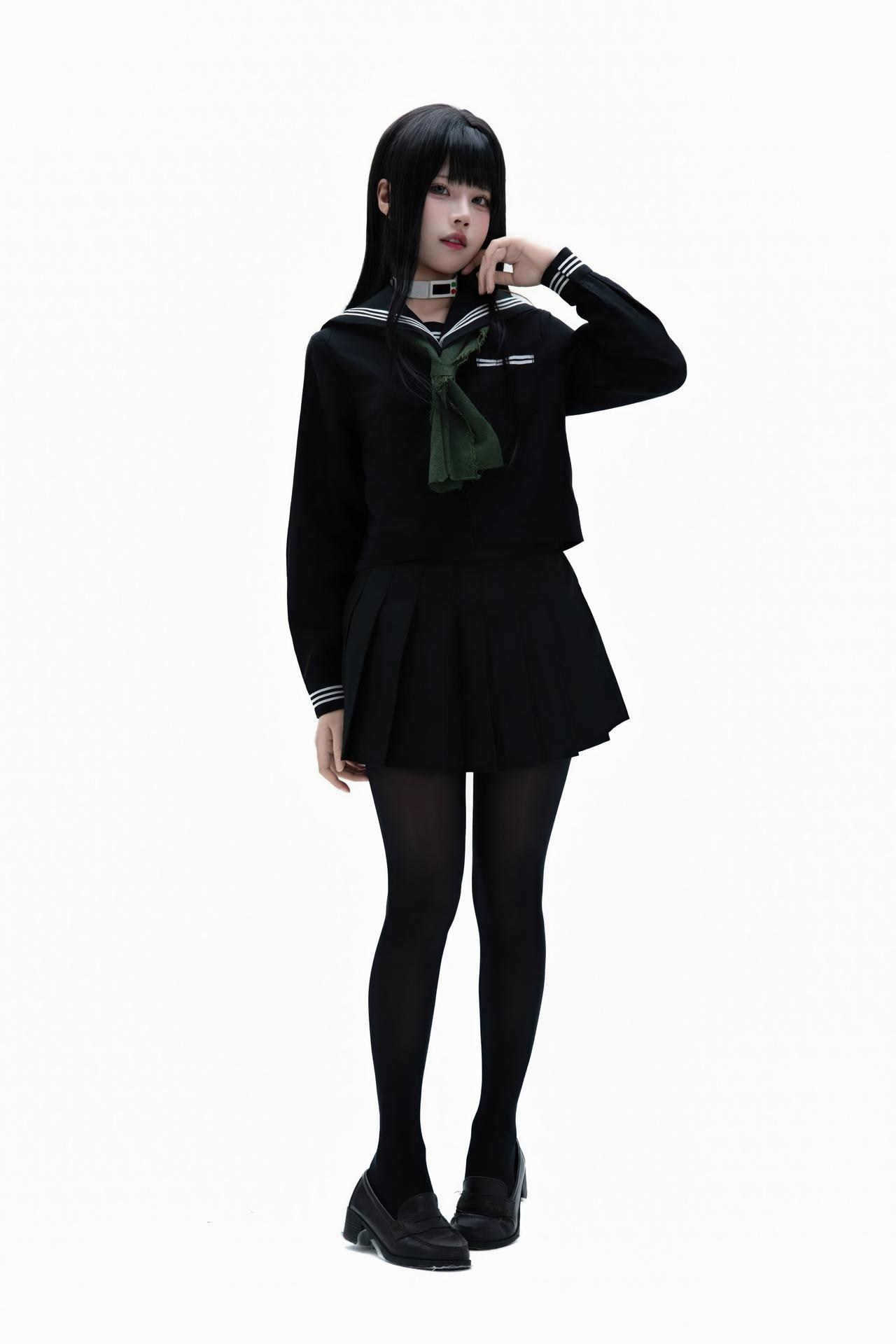 [Cosplay] Shimizu Nagi - Rinne Byakuya white-hair costume set 72P