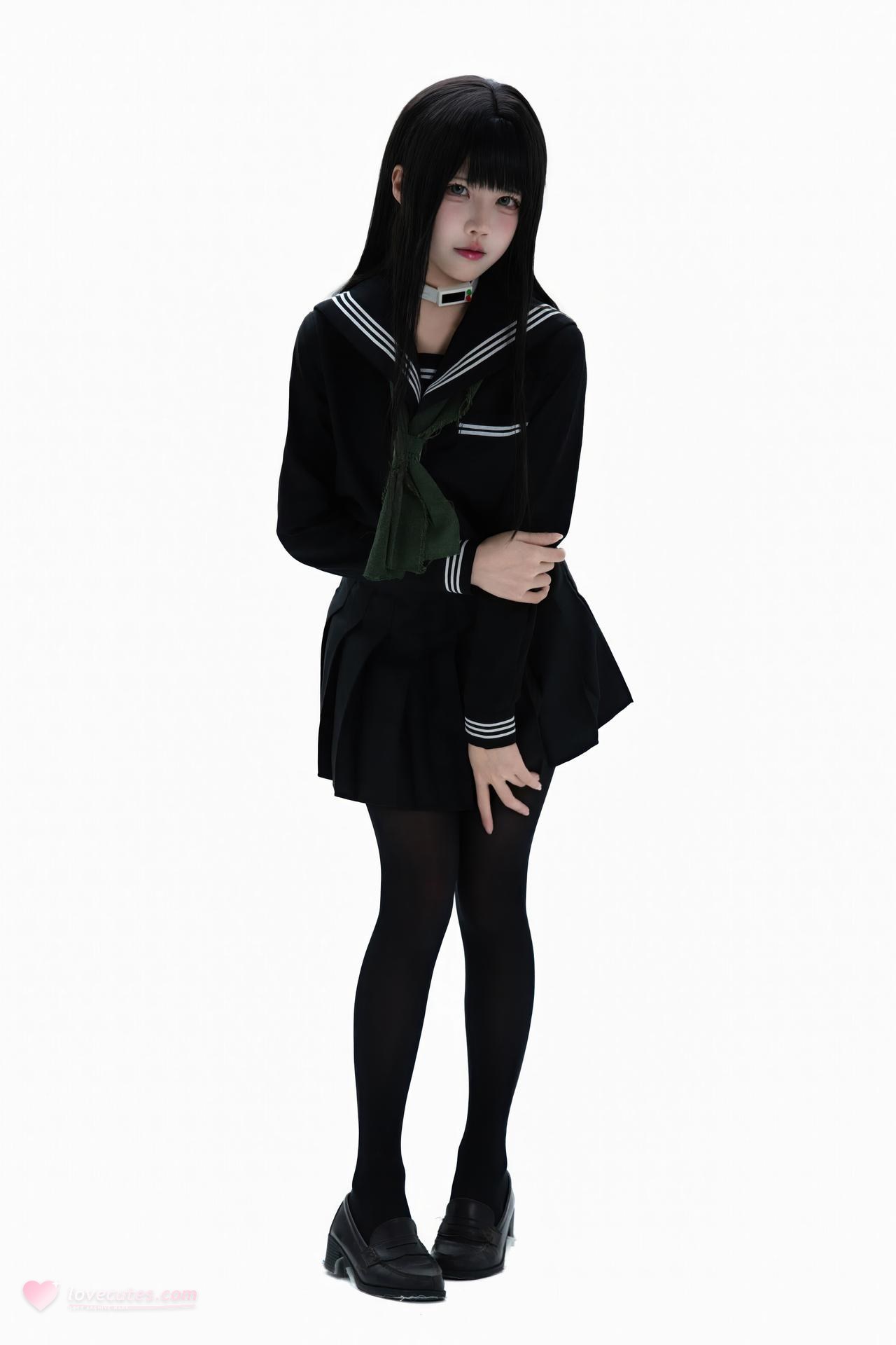 [cosplay] Shimizu Nagi - Rinne Byakuya white-hair costume set 写真セット 72P