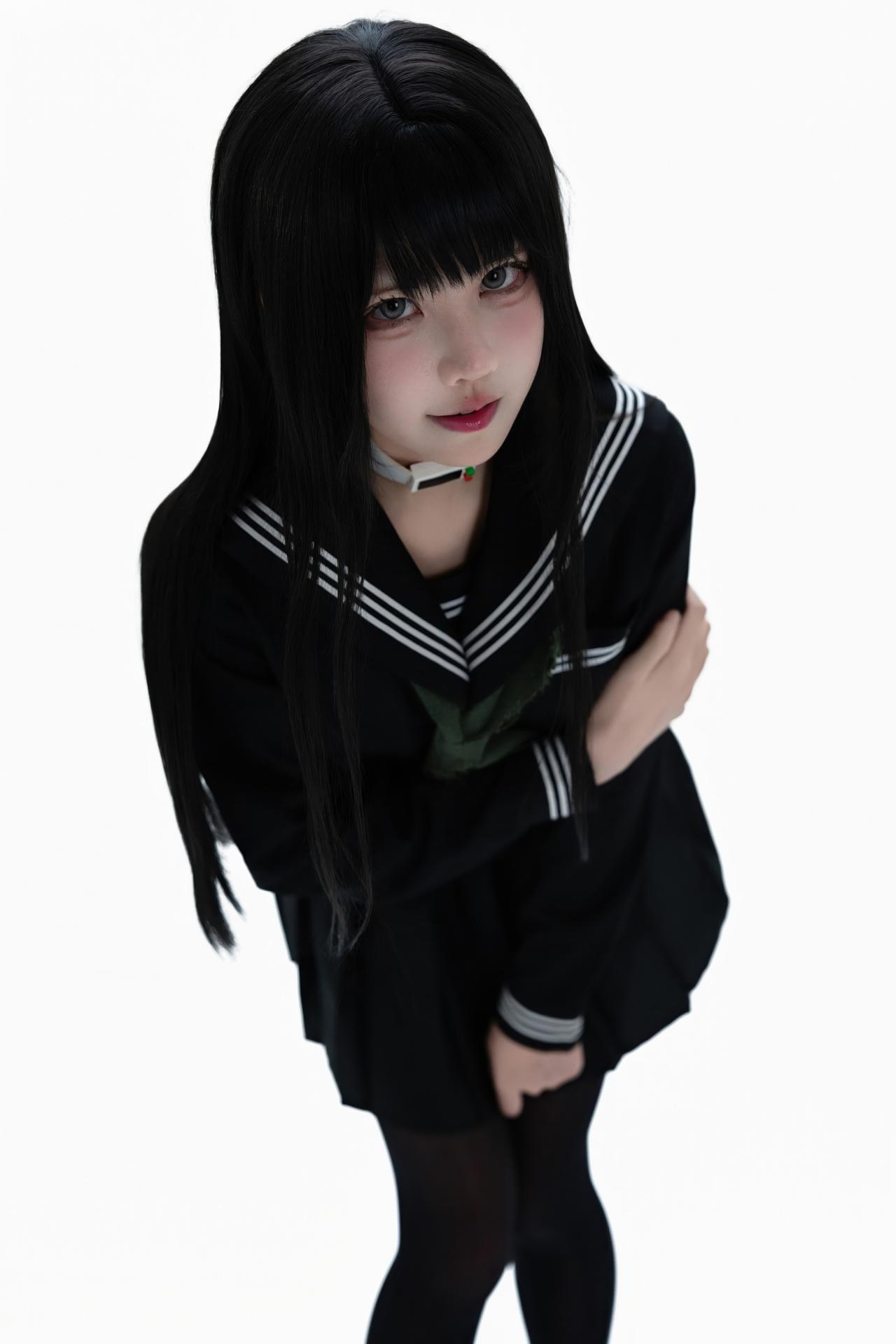 [cosplay] Shimizu Nagi - Rinne Byakuya white-hair costume set 写真セット 72P