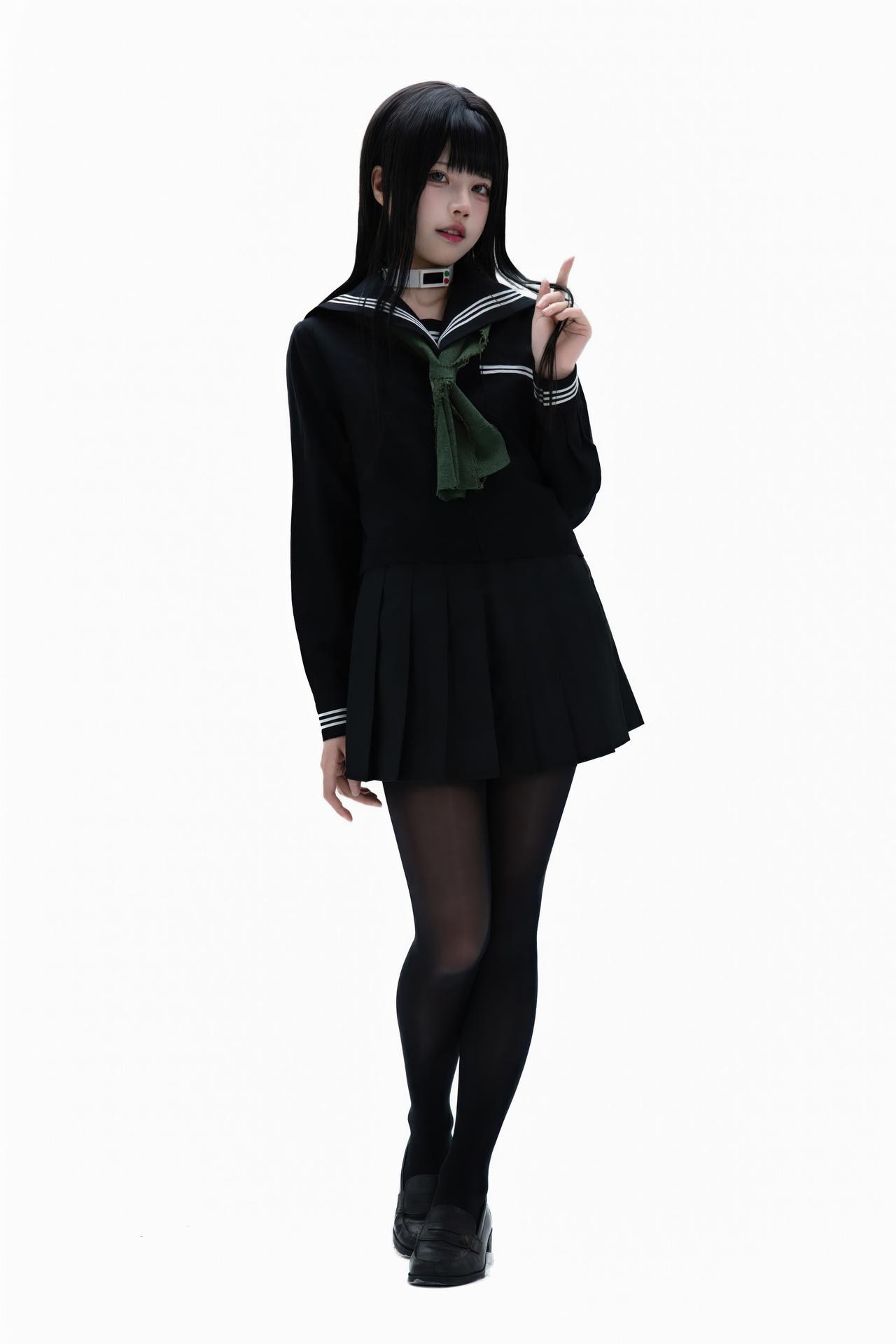 [cosplay] Shimizu Nagi - Rinne Byakuya white-hair costume set 写真セット 72P
