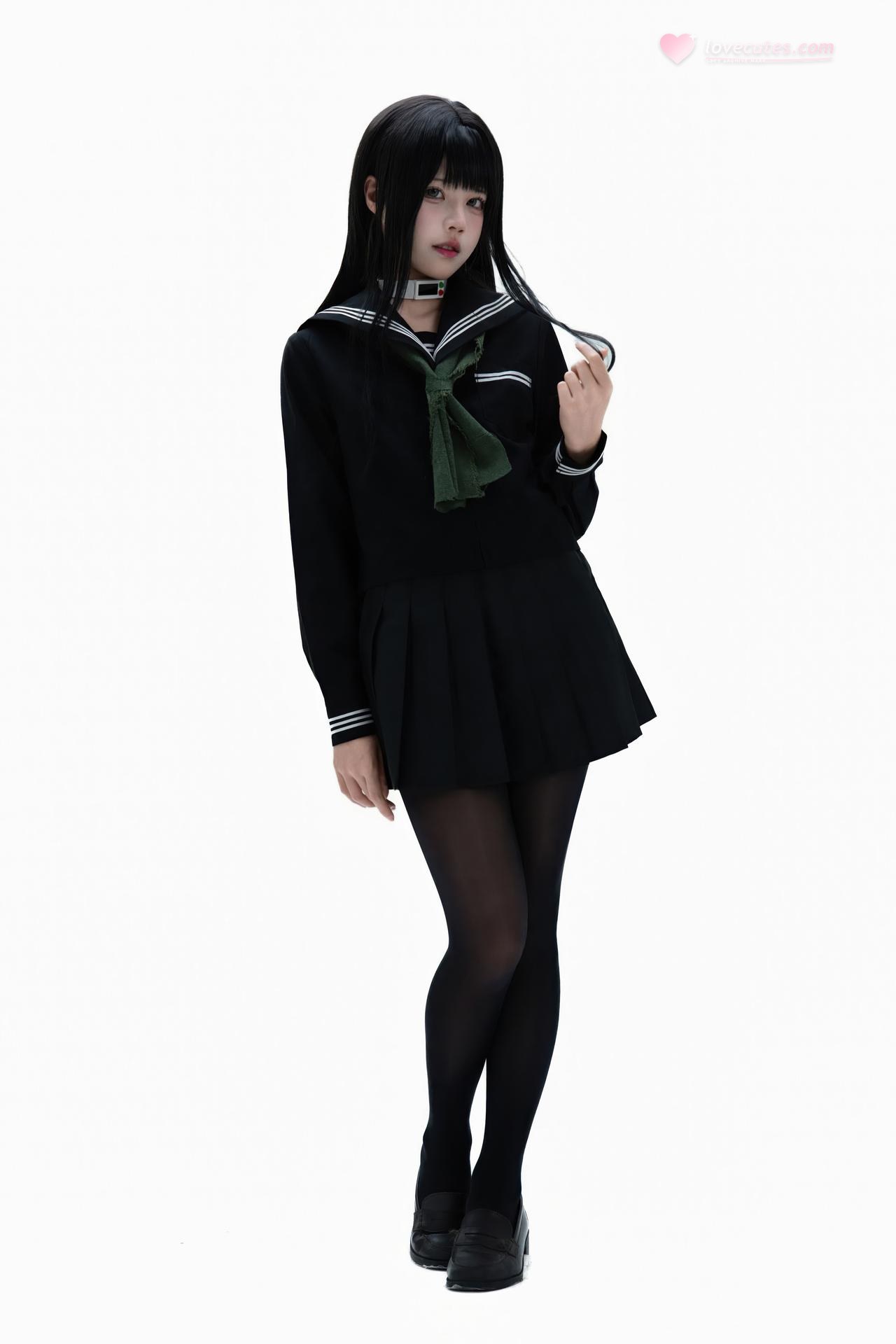 [cosplay] Shimizu Nagi - Rinne Byakuya white-hair costume set 写真セット 72P
