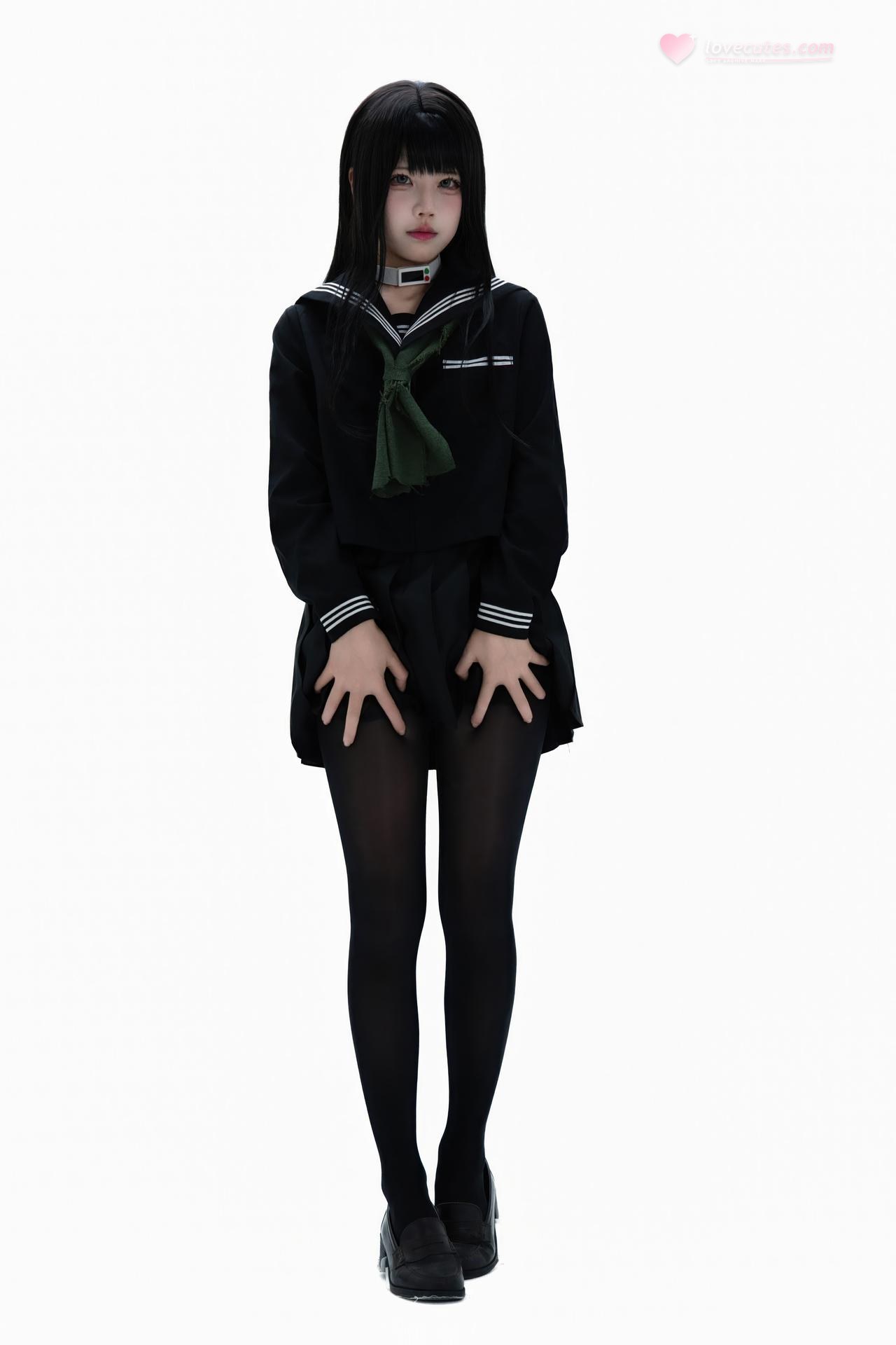 [cosplay] Shimizu Nagi - Rinne Byakuya white-hair costume set 写真セット 72P