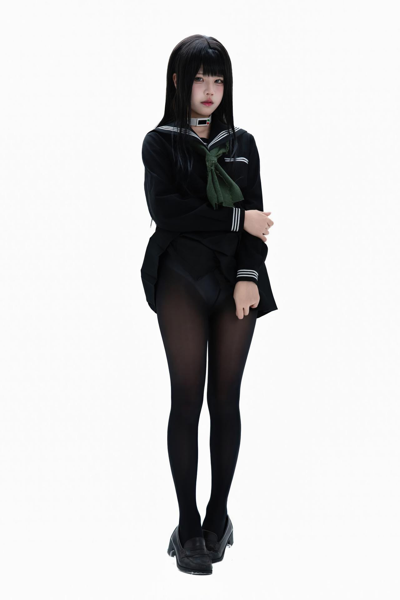 [cosplay] Shimizu Nagi - Rinne Byakuya white-hair costume set 写真セット 72P