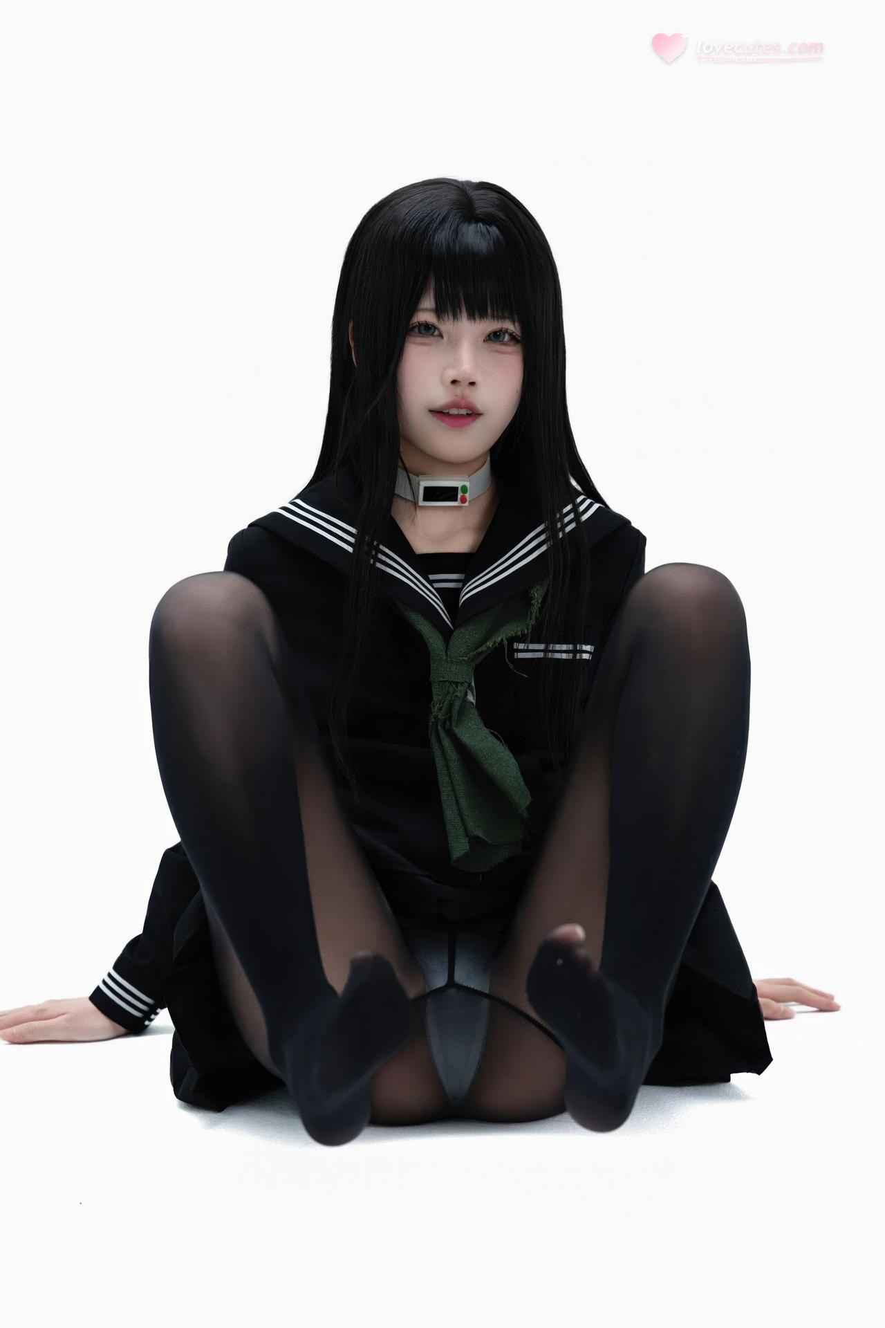 [cosplay] Shimizu Nagi - Rinne Byakuya white-hair costume set 사진 세트 72P